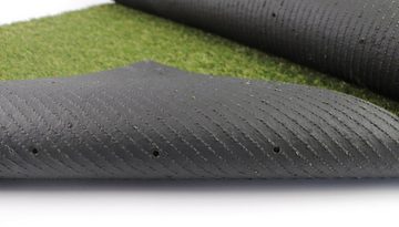 Kunstrasen ARIZONA, Primaflor-Ideen in Textil, rechteckig, Höhe: 37 mm, Drainagefunktion, strapazierfähig, UV-stabil, für Balkon & Terrasse