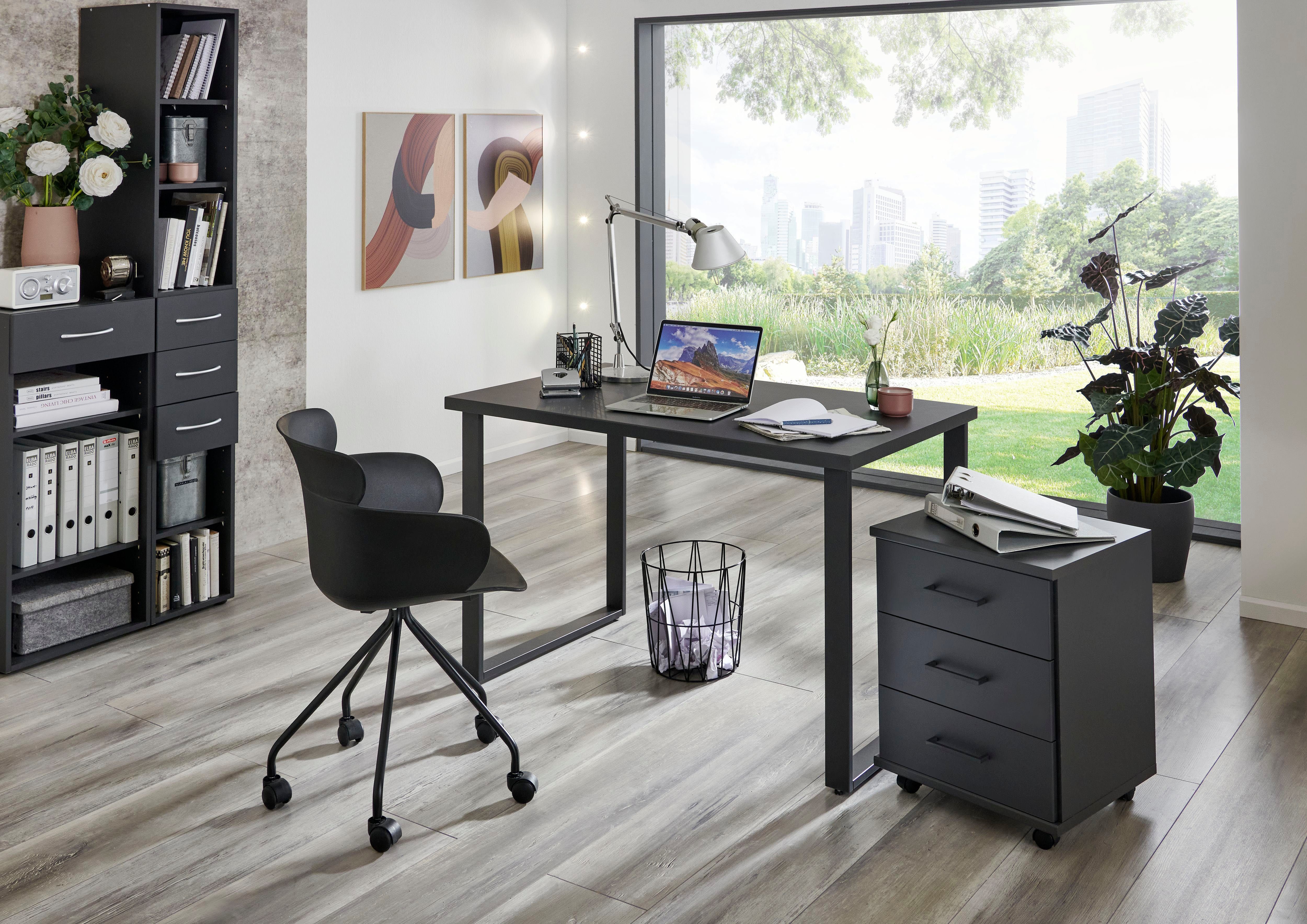 Wimex Schreibtisch Home Desk, Mit Metallkufen, günstig online kaufen