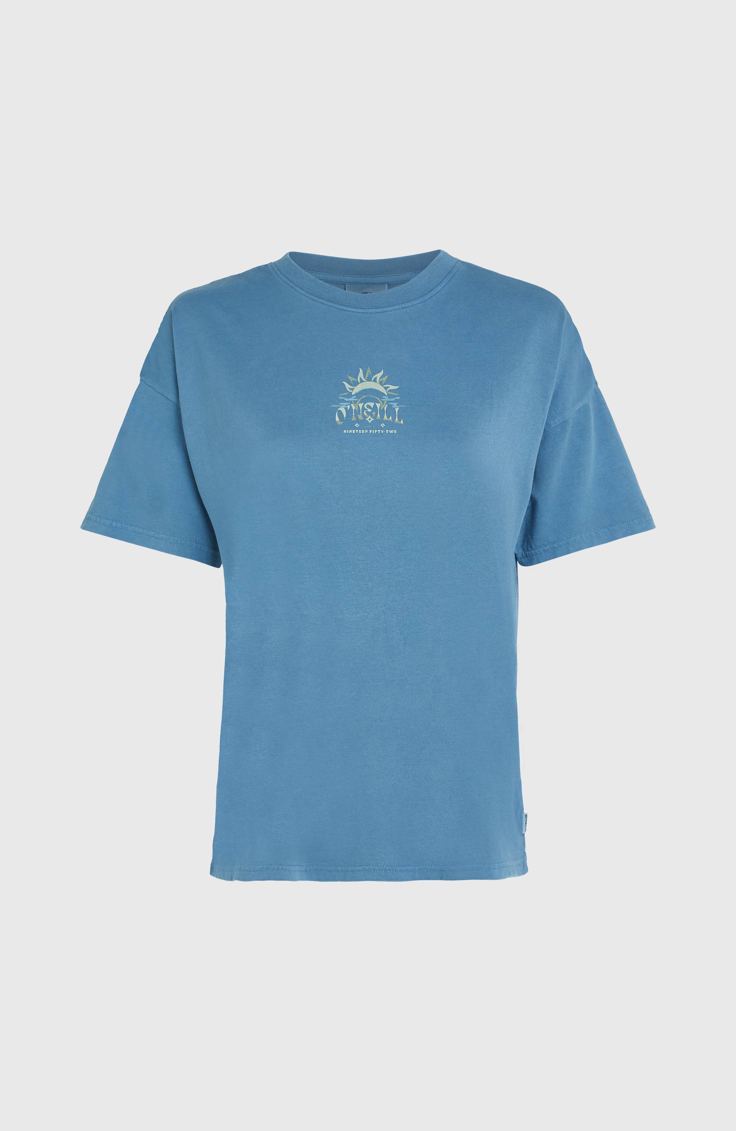 O'Neill T-Shirt Beach Vintage T-Shirt mit wasserbasierten Distressed-Prints auf Vorder- und Rückseite