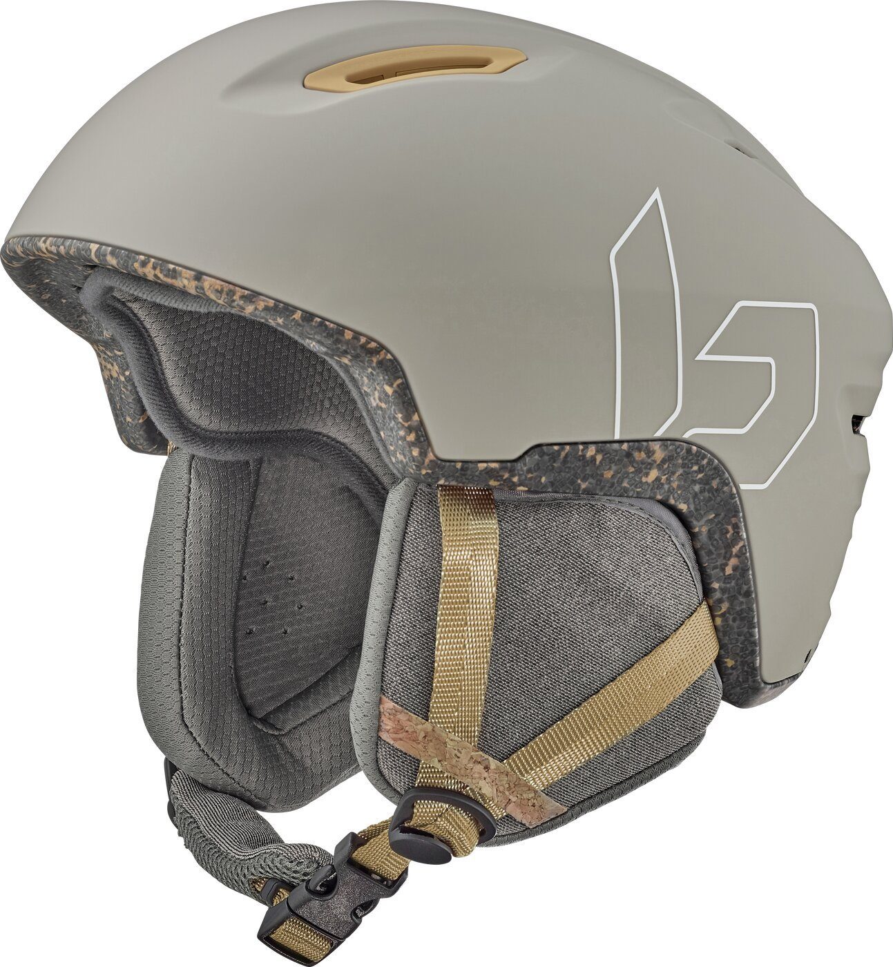 Bolle Skihelm Eco Atmos Oatmeal Matte