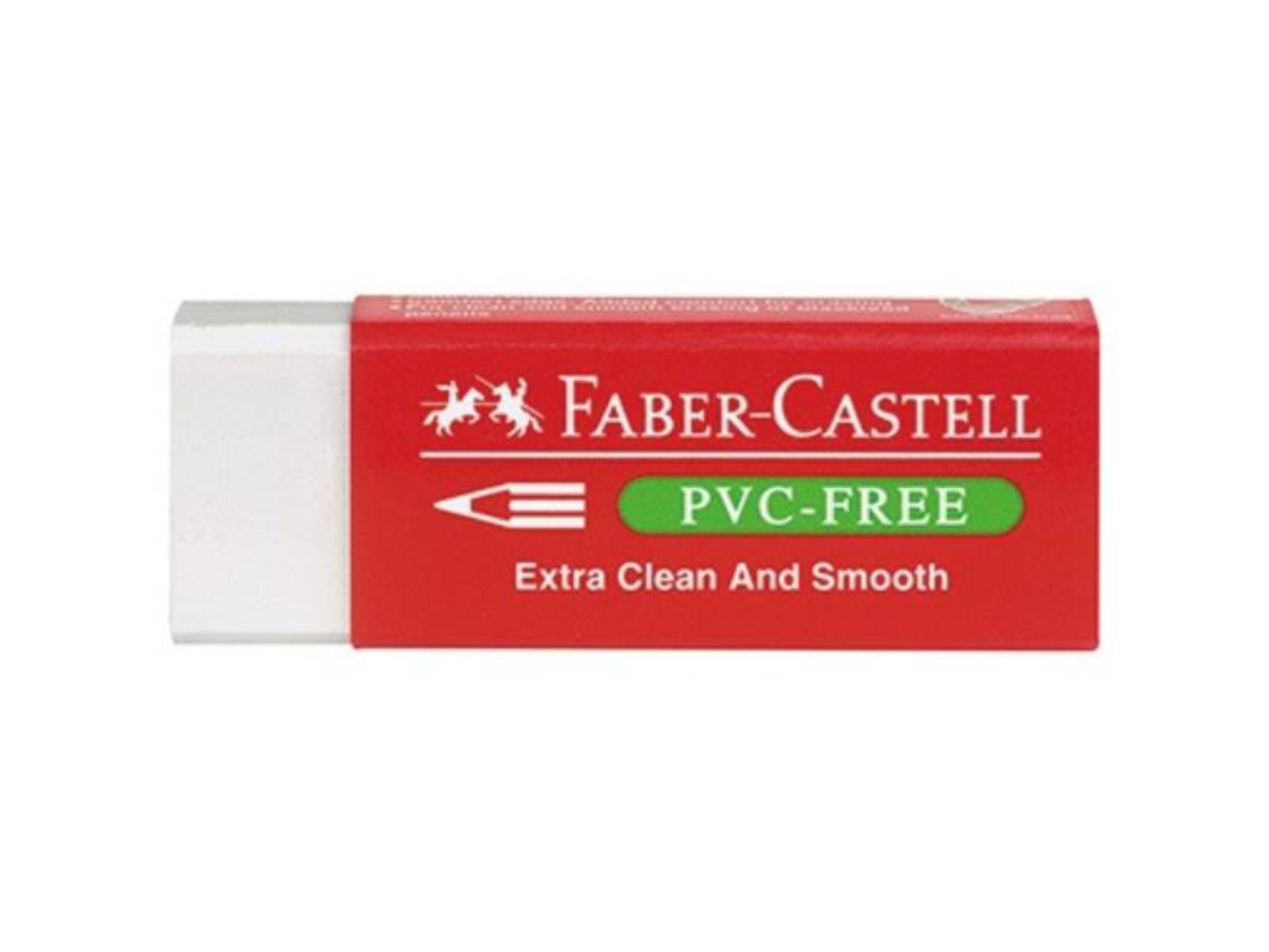Faber-Castell Bleistift Faber-Castell Radierer 189520 189520 Kunststoff weiss