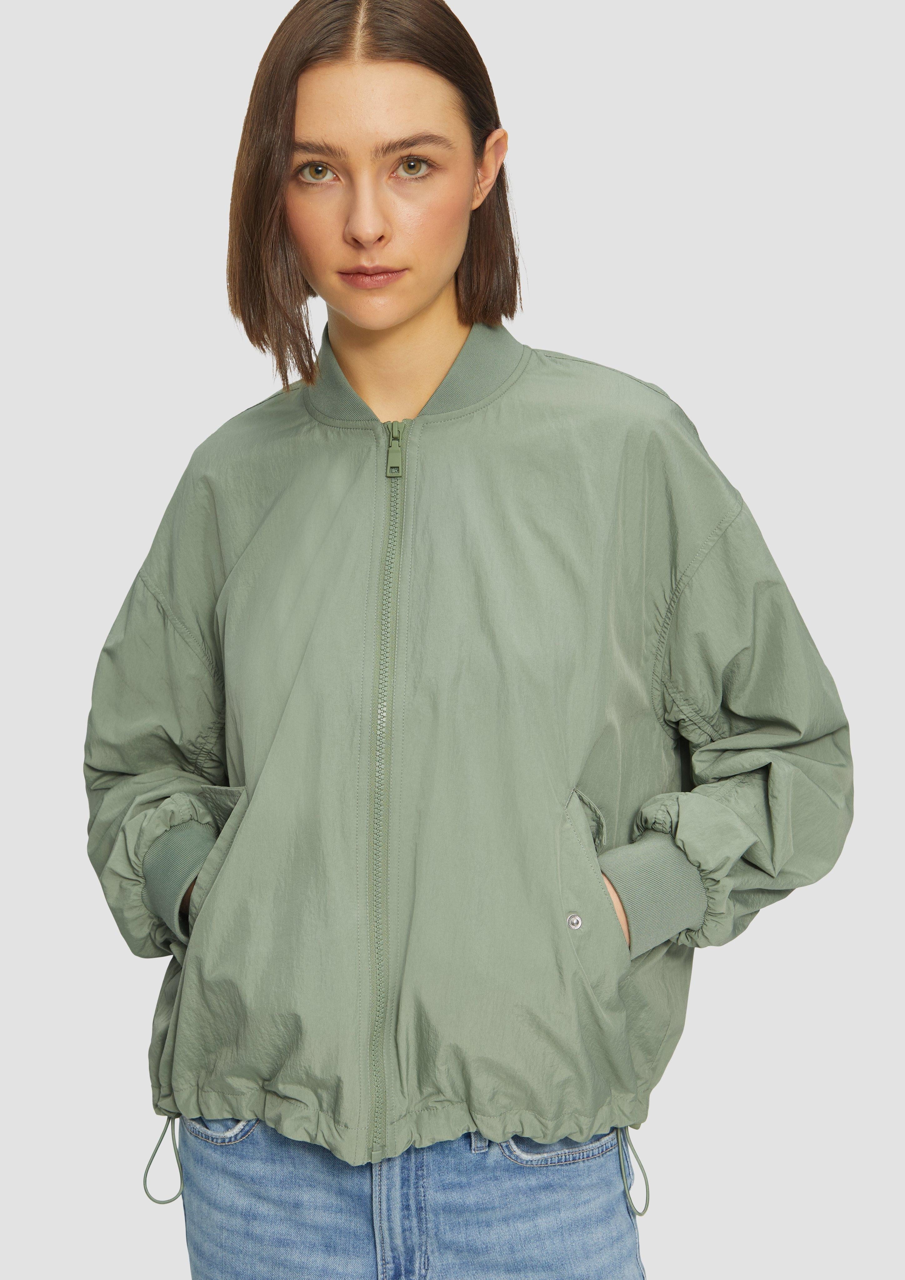 s.Oliver Funktionsjacke Leichter Nylon-Blouson im Relaxed günstig online kaufen