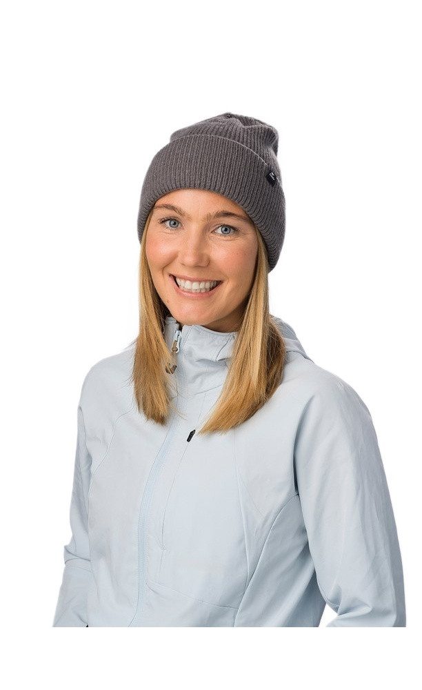 Eisbär Beanie Salma 2.0 - Merinomix, Rippstruktur - anthrazitgrau - 1 Stück