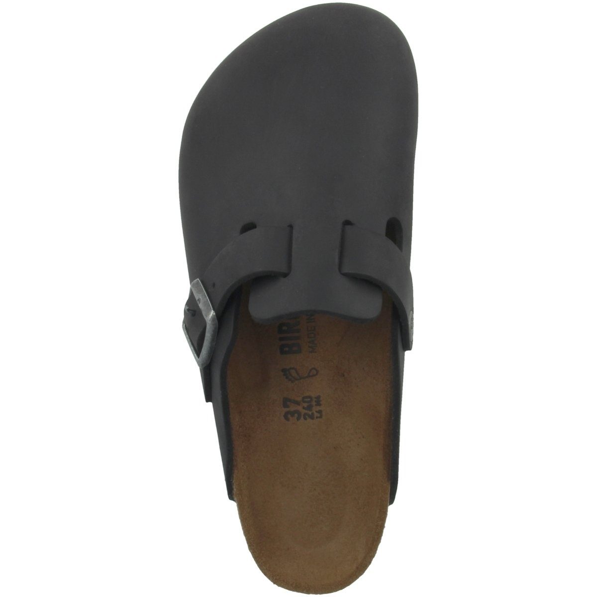 Birkenstock Boston Geöltes Nubukleder normal Unisex Erwachsene Clog Sandalen, Hausschuhe, Pantoletten, Badeschuhe, Gartenschuhe