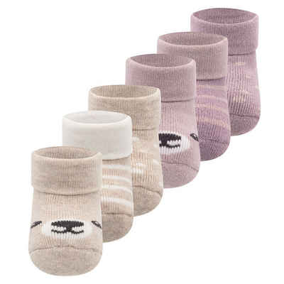 Ewers Socken Newborn Socken Bär (6-Paar)