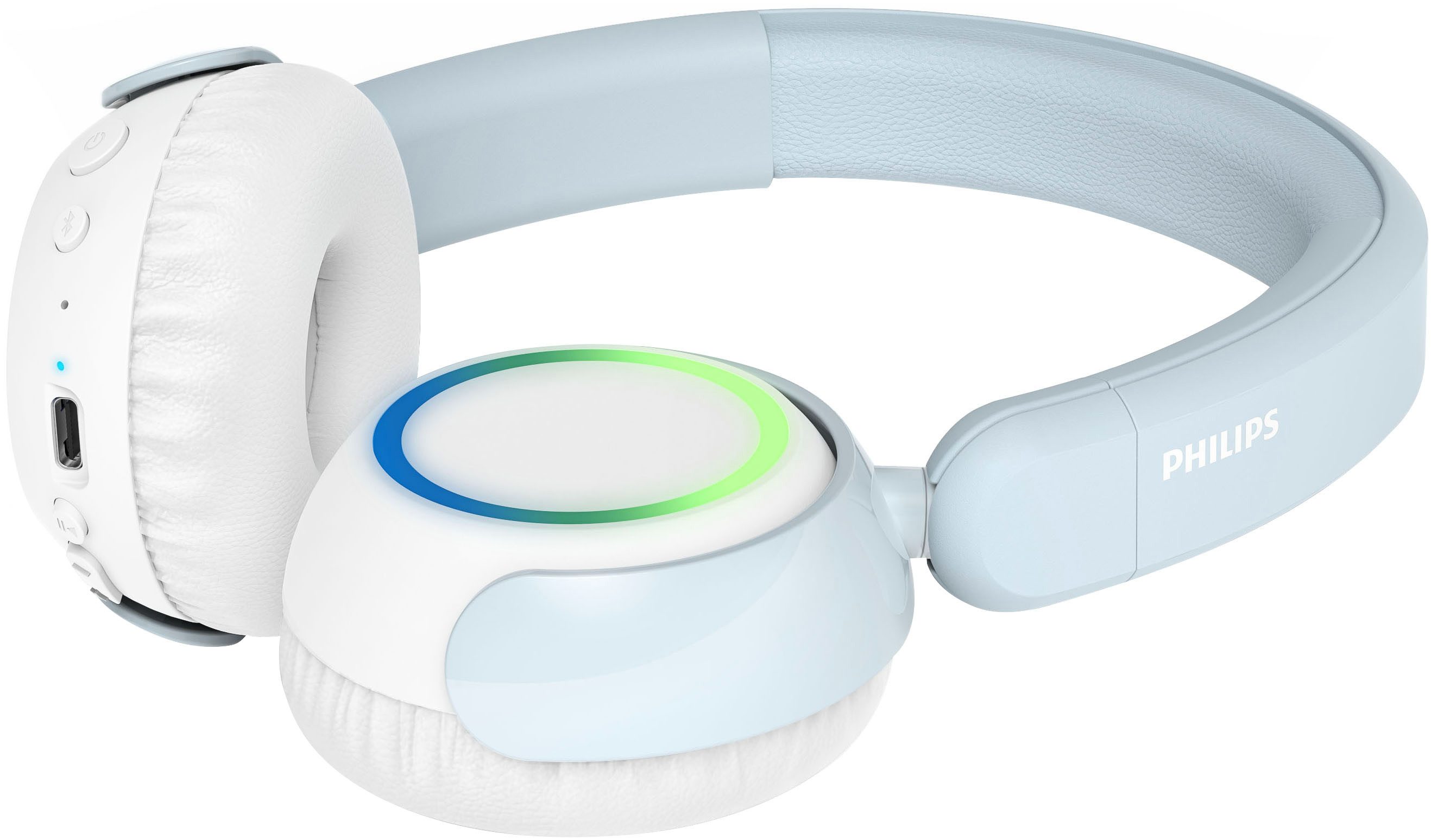 Philips TAK4200BL/00 Kinder-Kopfhörer (Multi-Point-Verbindung, integrierte Steuerung für Anrufe und Musik, A2DP Bluetooth, AVRCP Bluetooth, Bluetooth, HFP)