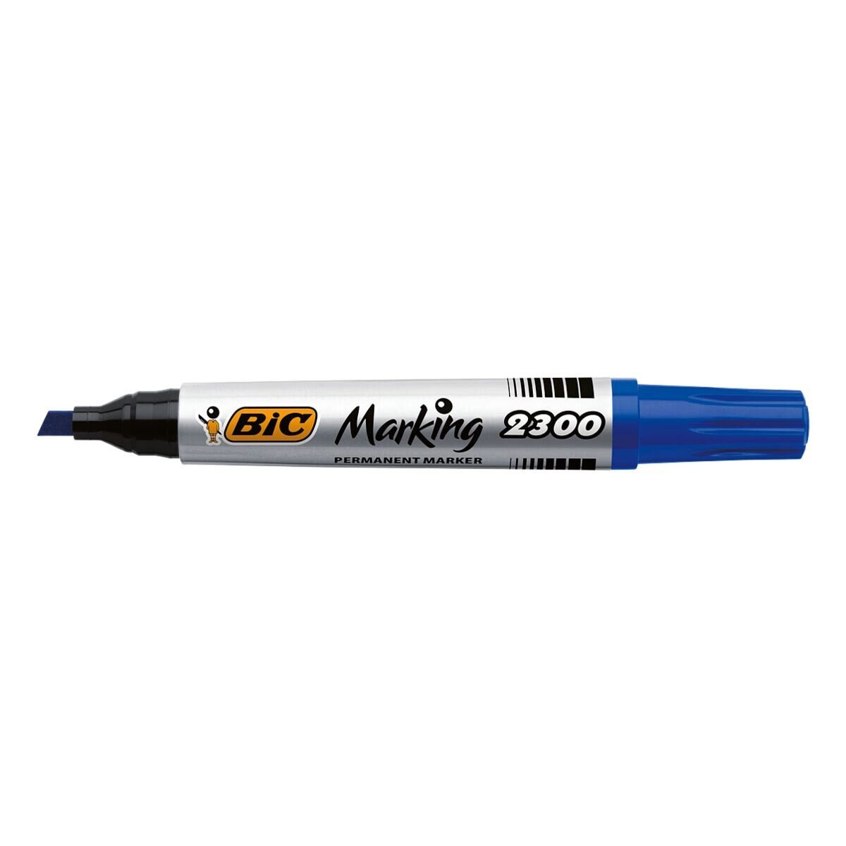 BIC Permanentmarker Marking 2300, mit Austrocknungsschutz (ISO 554): mind. 3 Wochen offenlagerfähig