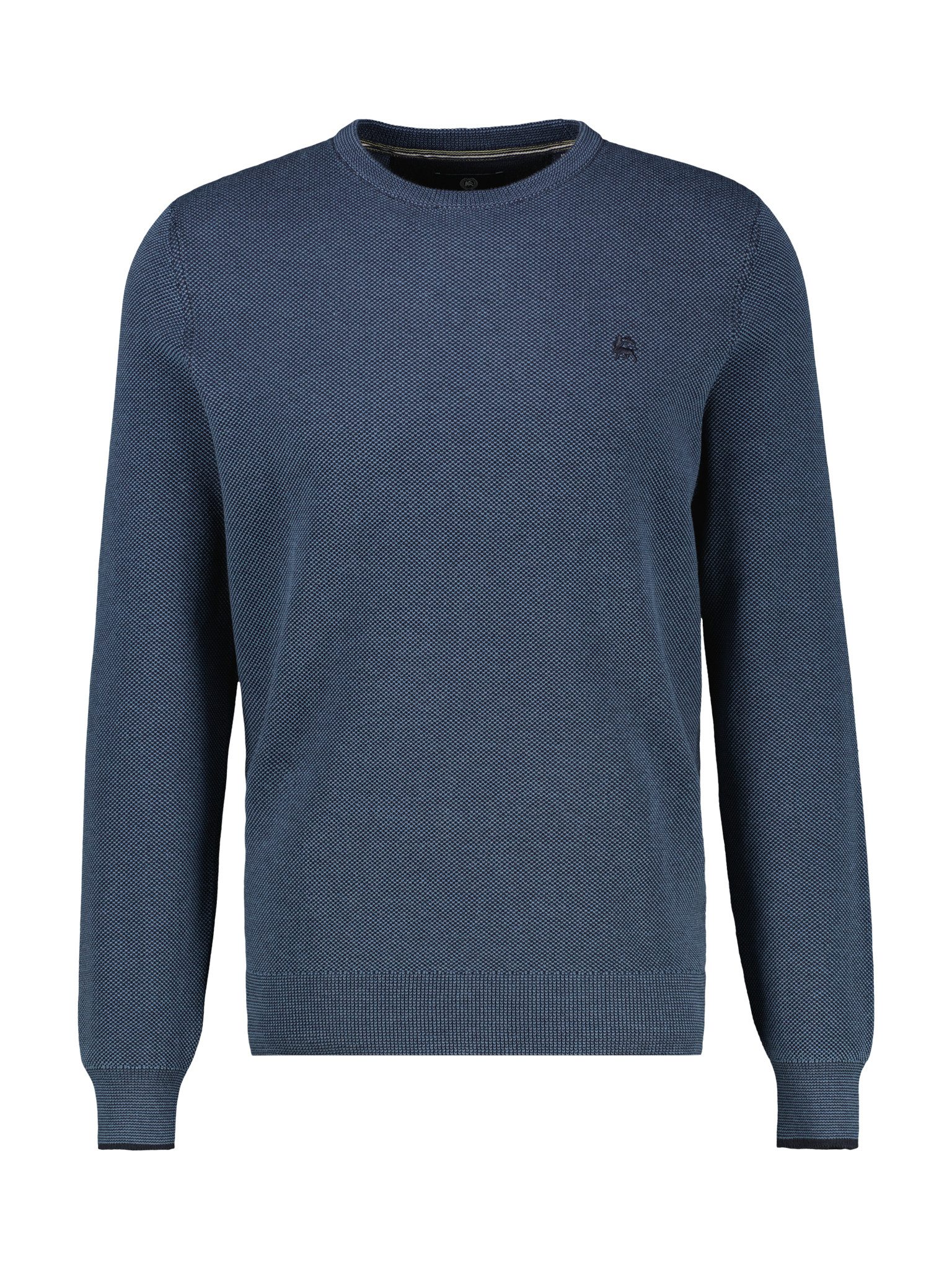 LERROS Strickpullover "LERROS Leichter Strickpullover mit schmaler Rippstru günstig online kaufen