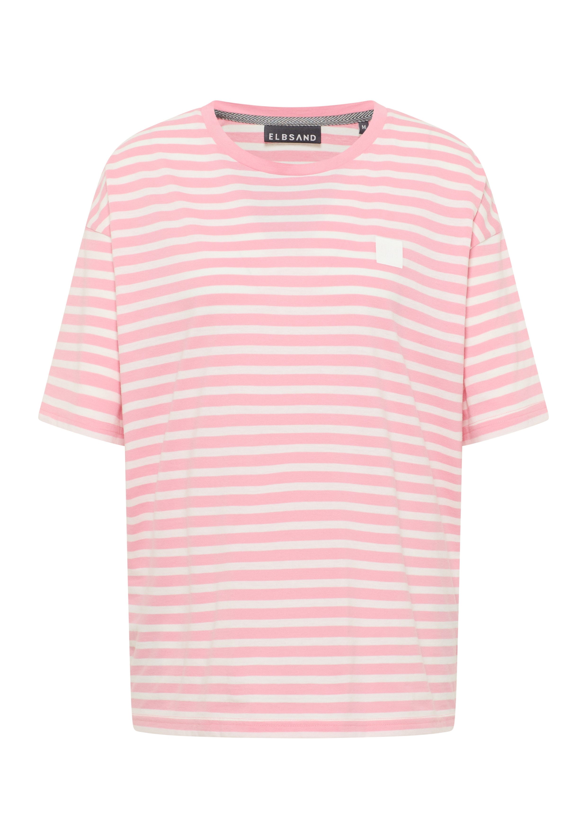 Elbsand T-Shirt Kia Rundhalsauschnitt, überschnittene Schultern, weit geschnitten