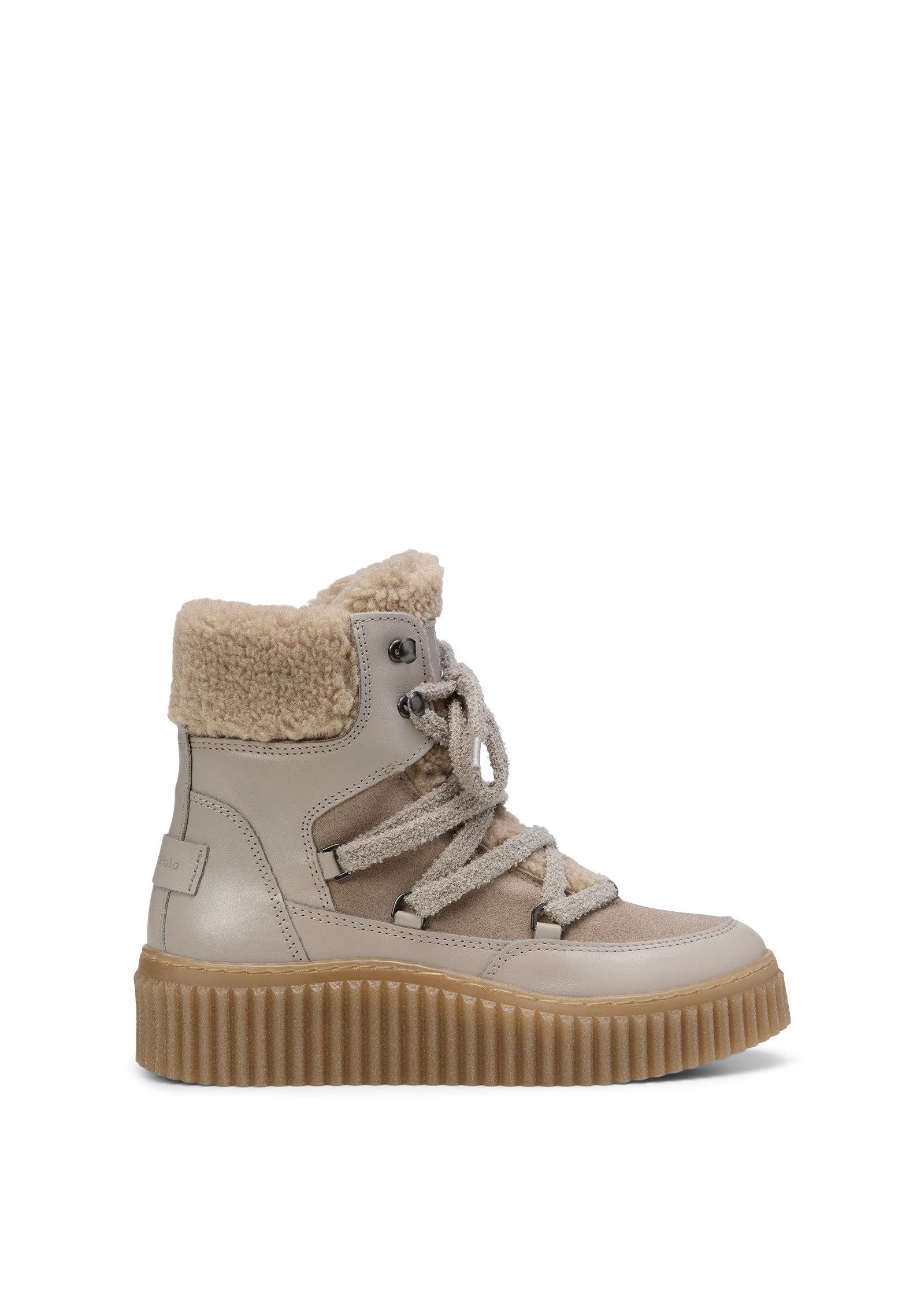 Marc O'Polo mit flauschigem Teddyfutter Stiefelette