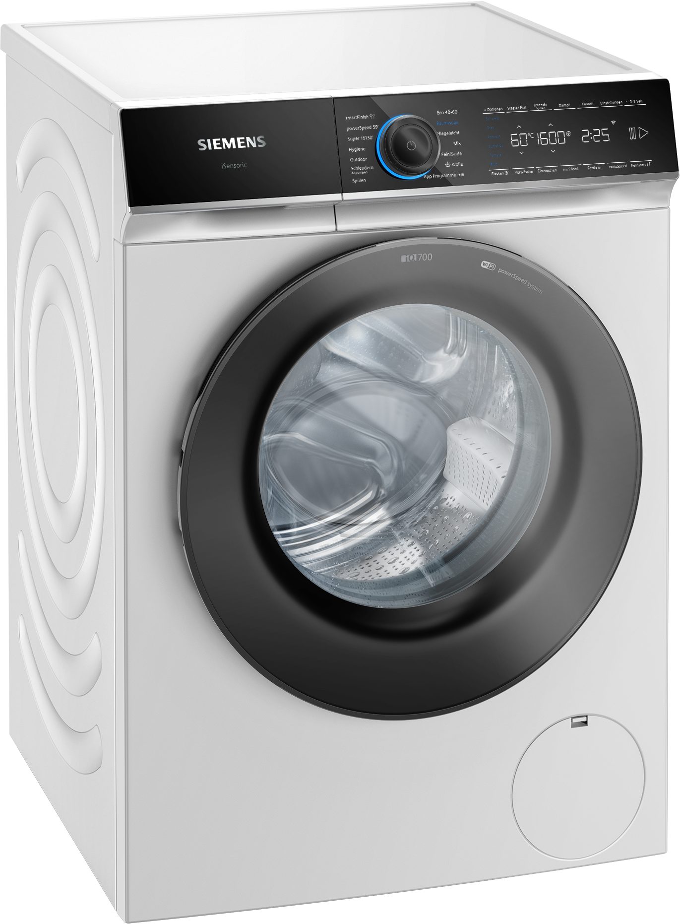 SIEMENS Waschmaschine iQ700 WG46B2072, 9 kg, 1600 U/min