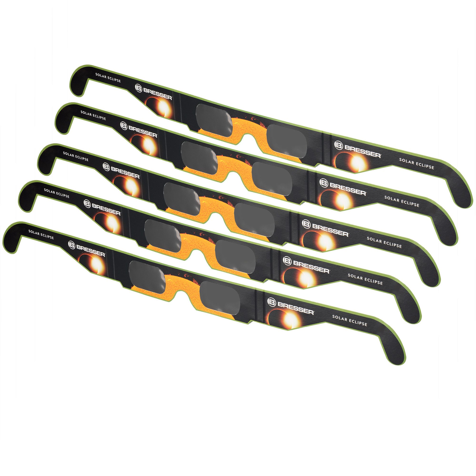 BRESSER Teleskop BRESSER Sonnenfinsternis-Brille (5 Stück)