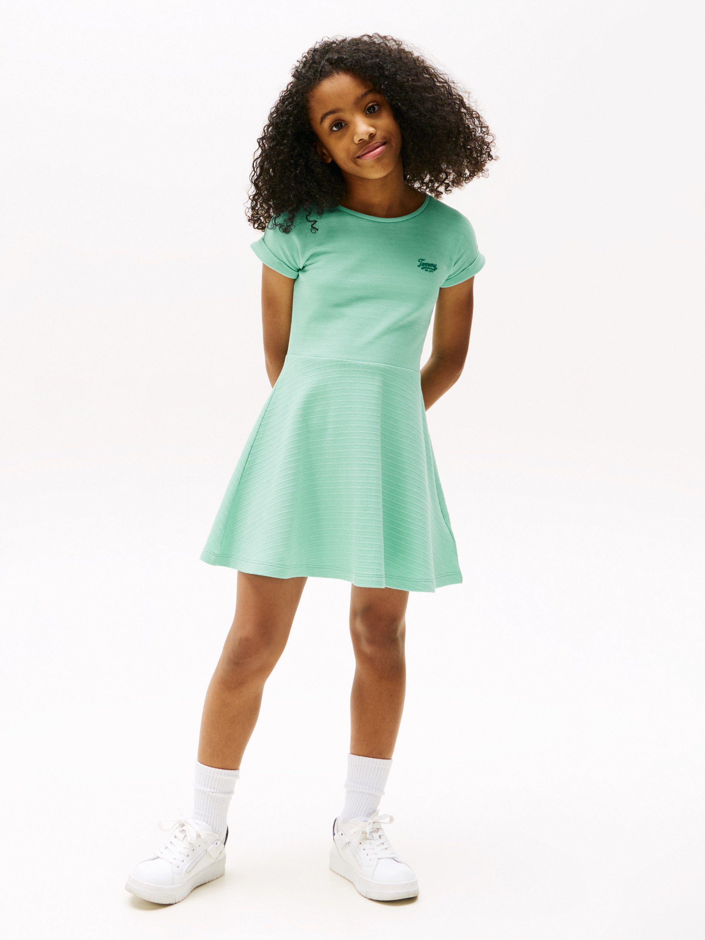 Tommy Hilfiger Jerseykleid SPACER INTERLOCK DRESS günstig online kaufen