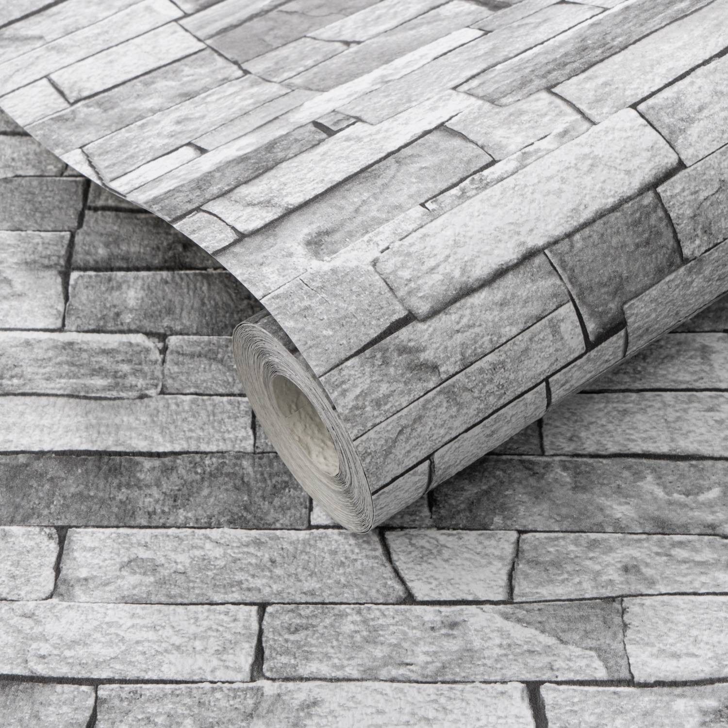 Erismann Papiertapete 05546-30 Papier Stein Beton 0.53 x 10.05 m Bestseller Erismann