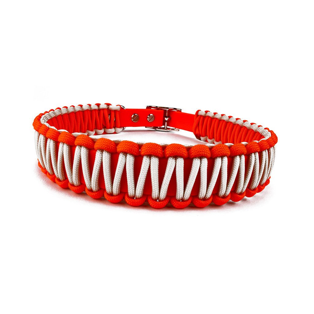 Tierluxe Hunde-Halsband Lori, Biothane Paracord, Handgemacht