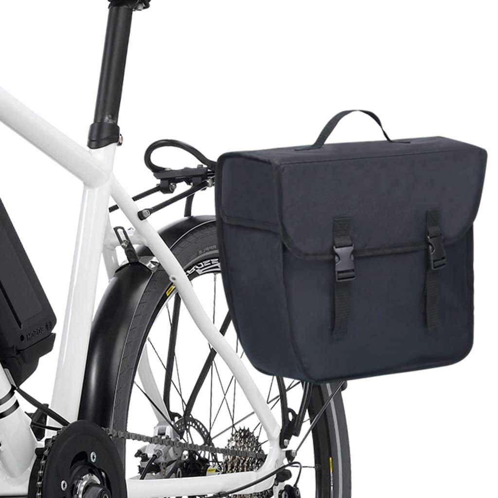 L Fahrradtasche Wasserdicht Fahrradtasche Schwarz für vidaXL 21 Gepäckträger