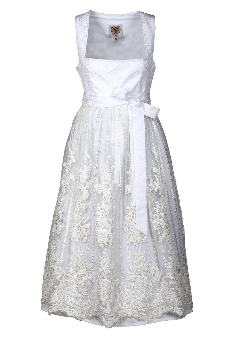 Berwin & Wolff Dirndl Umstandsdirndl lang 2tlg. - HENRINA - weiß