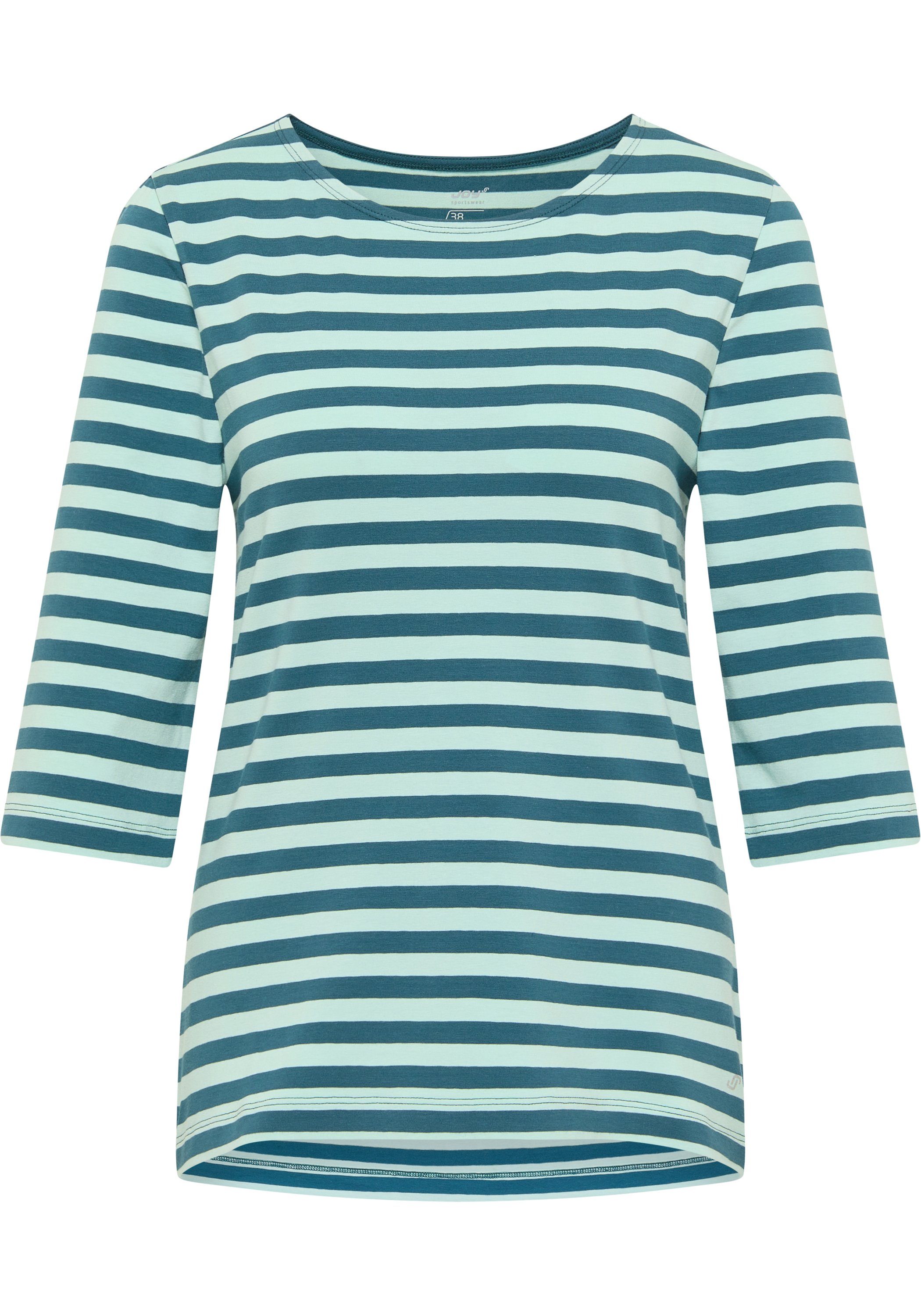 Joy Sportswear 3/4-Arm-Shirt 3/4 Arm-Shirt MALINA deep teal stripes