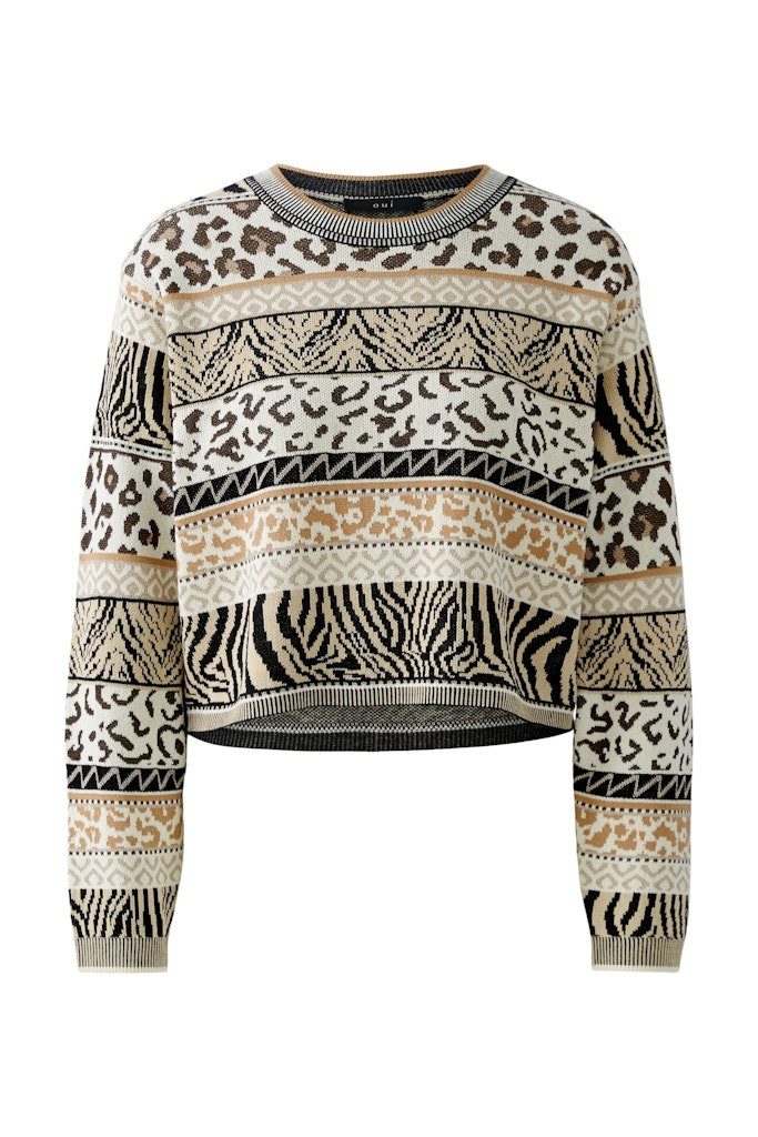 Oui Strickpullover Pullover günstig online kaufen