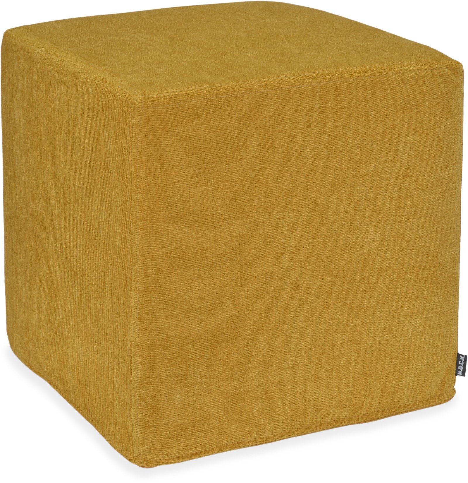 H.O.C.K. Sitzhocker H.O.C.K. Lucky Hocker Cube eckig 45x45x45cm maiz gelb col. 28, Hocker, Barhocker & Sitzhocker, Pouf, Badhocker, Wohnzimmer Hocker