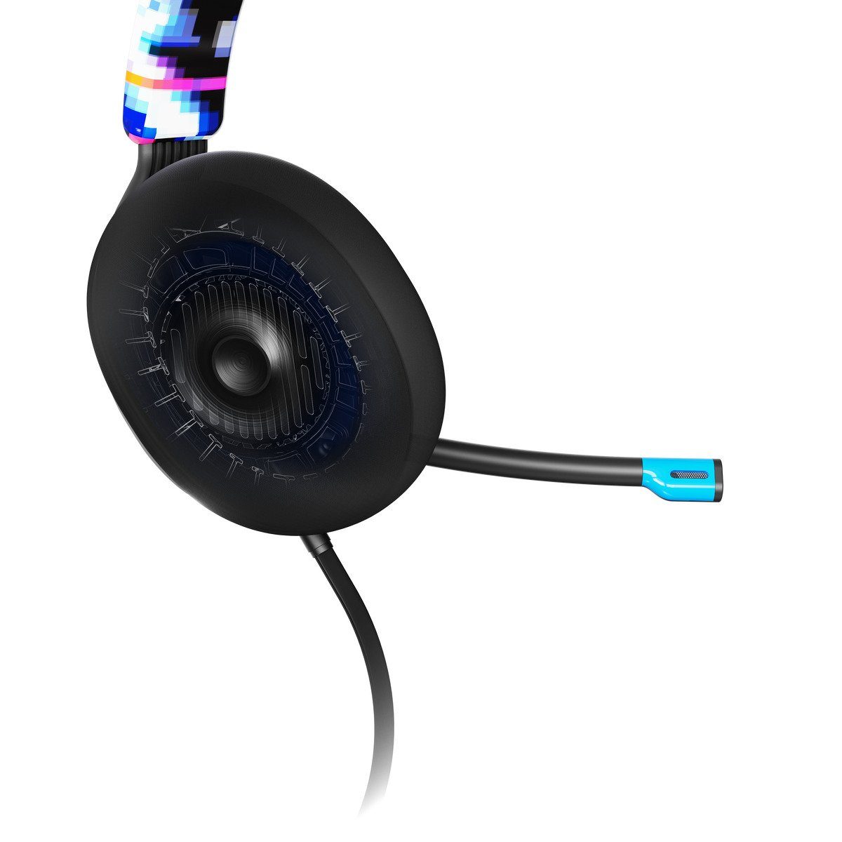 3.5mm Mute Splitter, Over-Ear Button, Skullcandy Black Gepolstertes Digi-Hype Wired einfache Lautstärken-Anpassungen, /PC Ghz) (Skullcandy SLYR Lautsträken-Rad Playstation Supreme Multi-Plattform Headband, Gaming-Headset 2,4 Sound, Gaming Konnektivität für