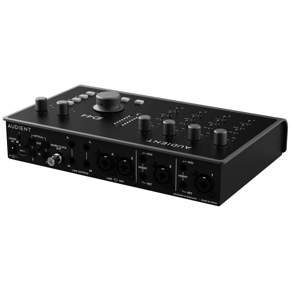 Audient Audio Interface Audient iD44 MK II Monitor-Controlling Digitales  Aufnahmegerät