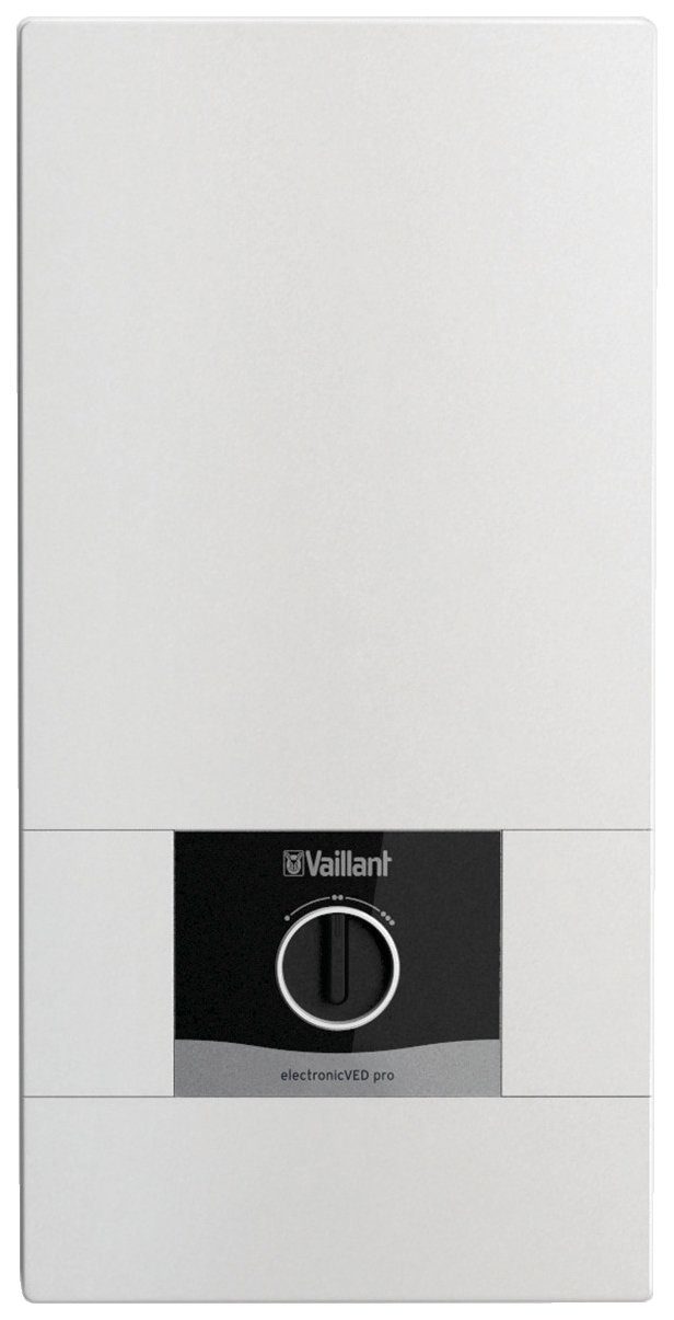 Vaillant Durchlauferhitzer VEDE18/8PRO, elektronisch, 35 °C, max 55 °C, 1 St., mit extra flacher Bauweise