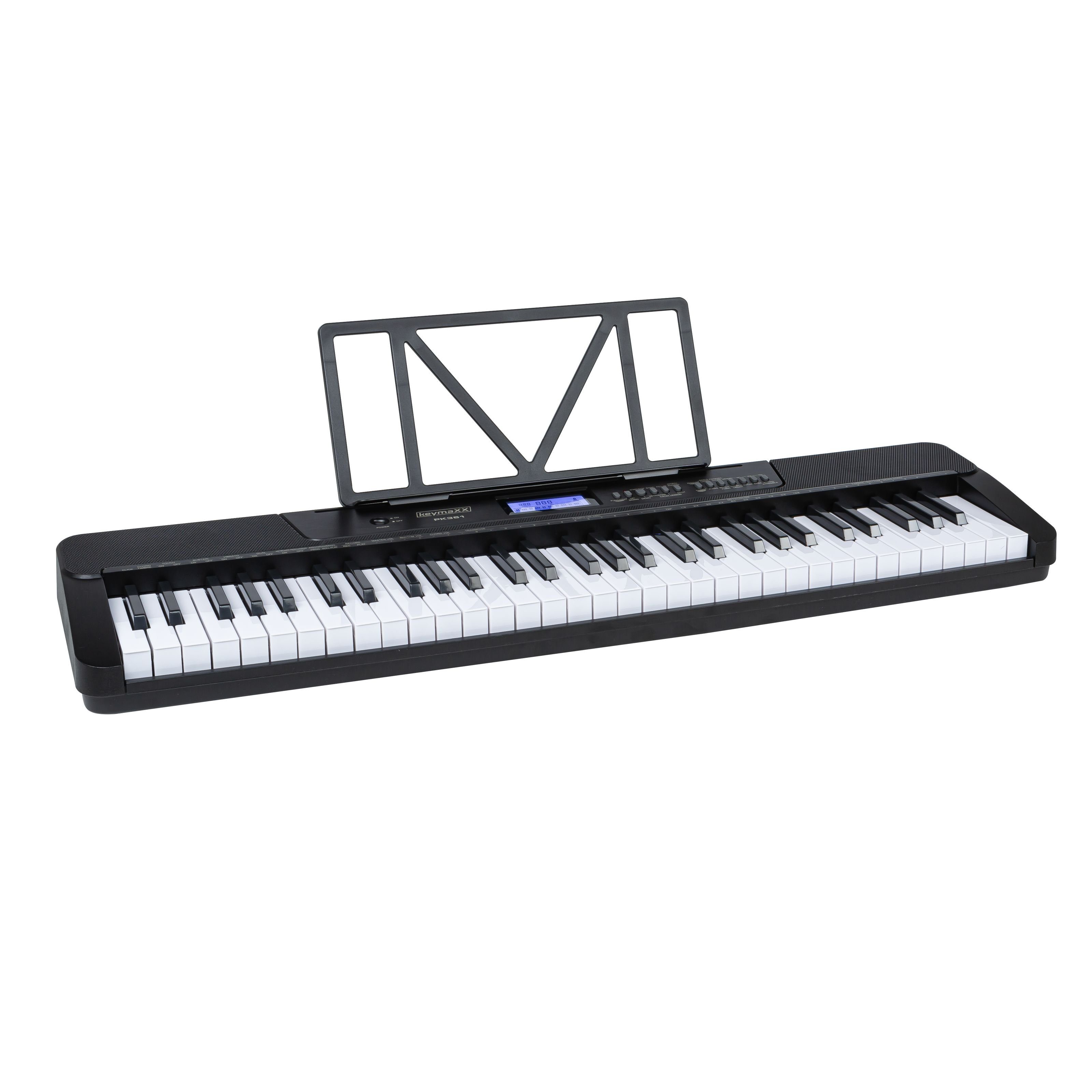 keymaXX Home-Keyboard (PK361 Home Keyboard: Das Musikwunder für Kinder – 61 MidSize-Tasten 430 Sounds 300 Rhythmen Perfekt für Anfänger, Keyboards, Home Keyboards), Home Keyboard, Kinder Keyboard, Musikinstrument
