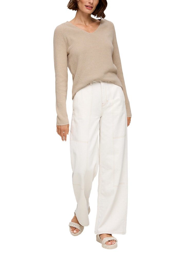 s.Oliver Strandpullover Strickpullover BROWN günstig online kaufen