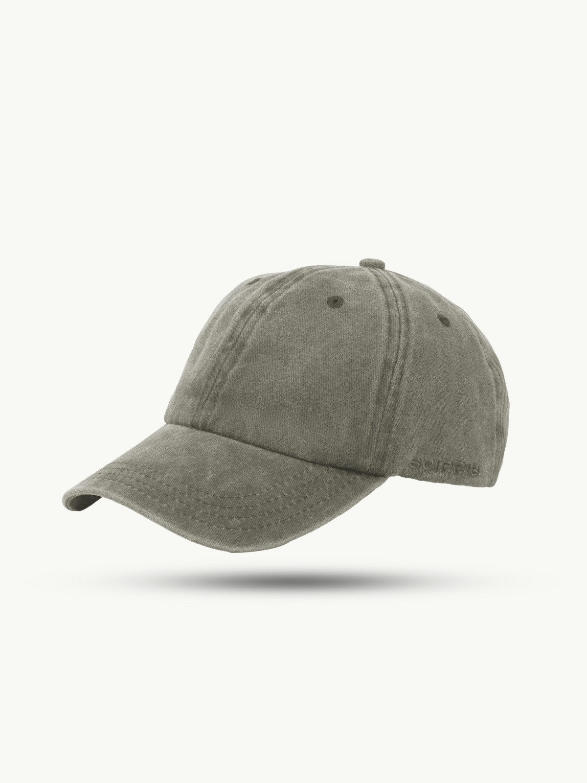 Scippis Baseball Cap SCIPPIS Kampa Cap – Sportive Canvas-Cap in Black & Olive