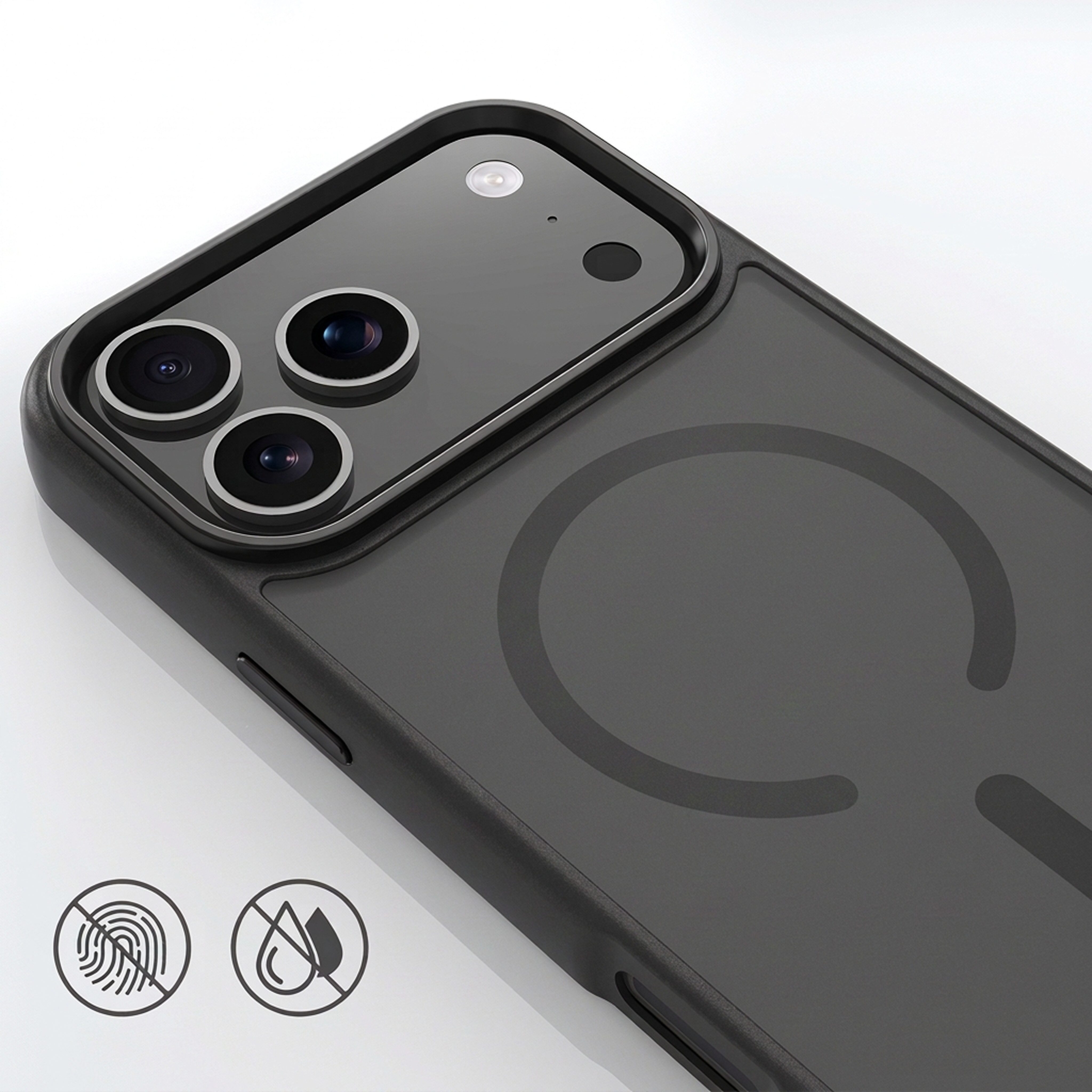 Futurea Handyhülle Schwarz Matt für Apple iPhone 18 Pro & Pro Max, MagSafe kompatibel 6,3" - 6,9", Case für iPhone 17 Pro/Max sowie iPhone 18 Pro & iPhone 18 Pr – Bild 4 von 5