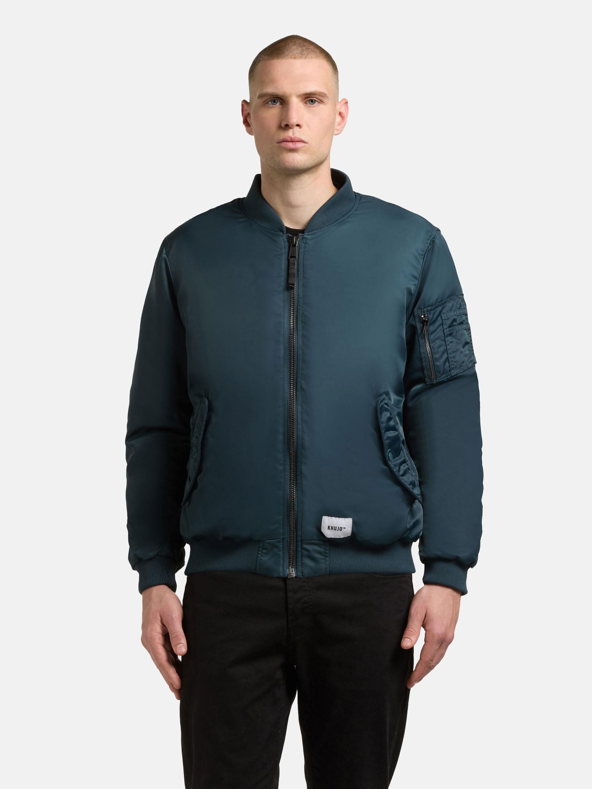 khujo Bomberjacke Adon Leichte Winterjacke in Shiny-Optik