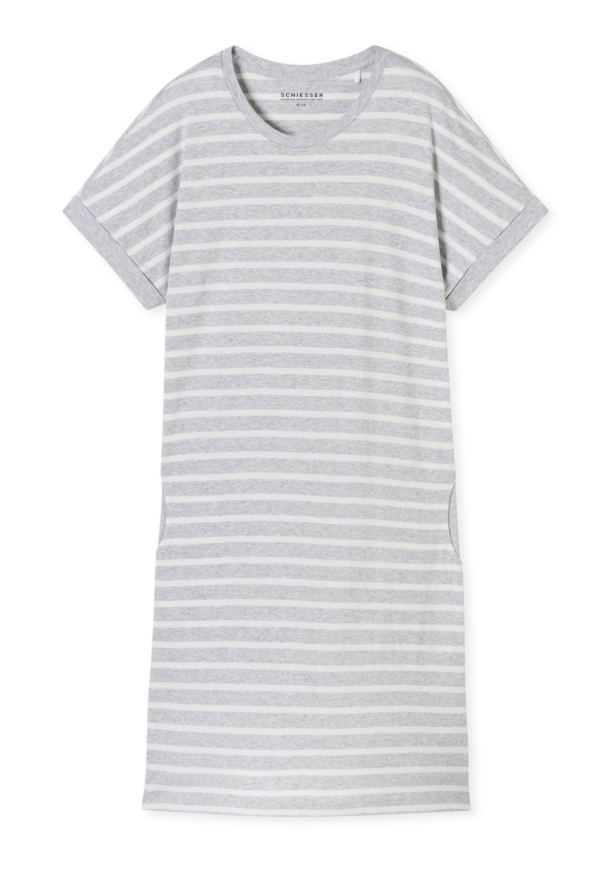 Schiesser Nachthemd Casual Essentials (1-tlg) Nachthemd - Baumwolle - Atmun günstig online kaufen