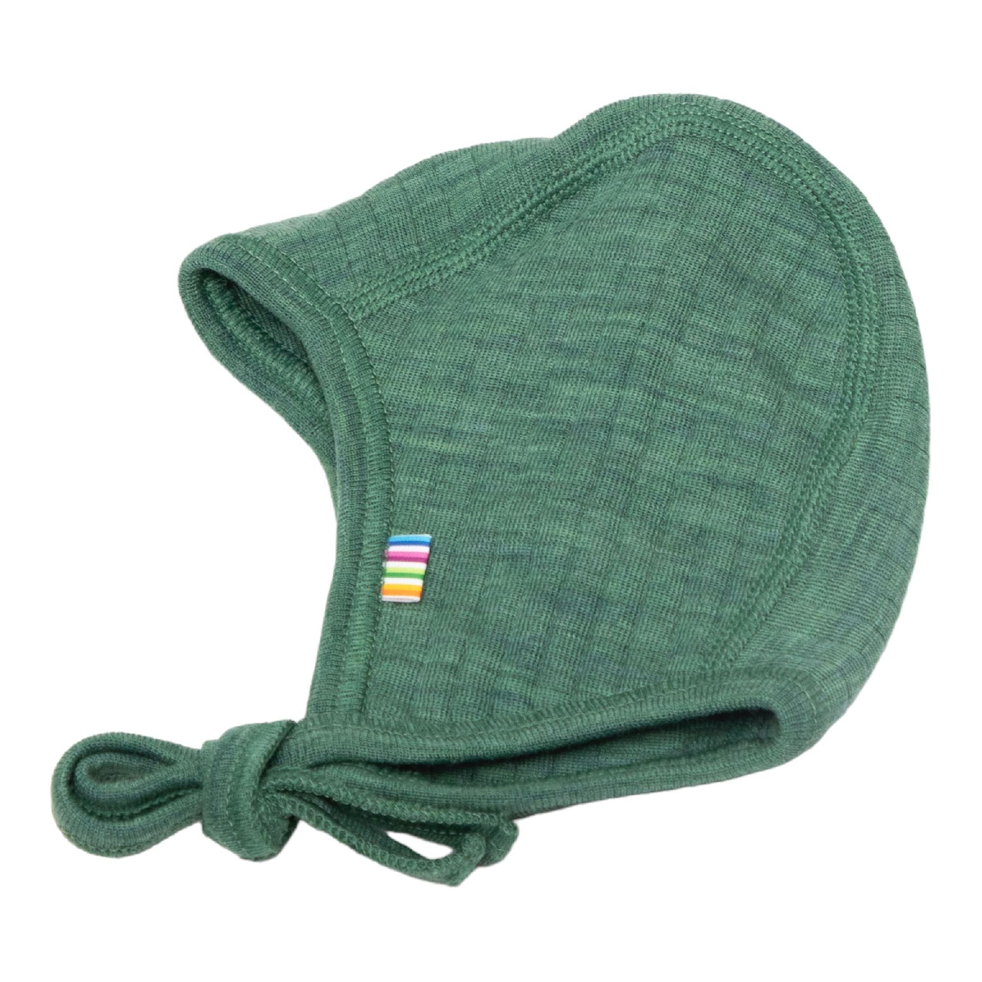 Joha Erstlingsmütze Baby Mütze aus Merinowolle green