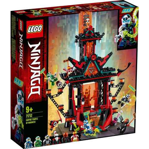 LEGO® Konstruktions-Spielset NINJAGO® 71712 Tempel des Unsinns, (810 St)