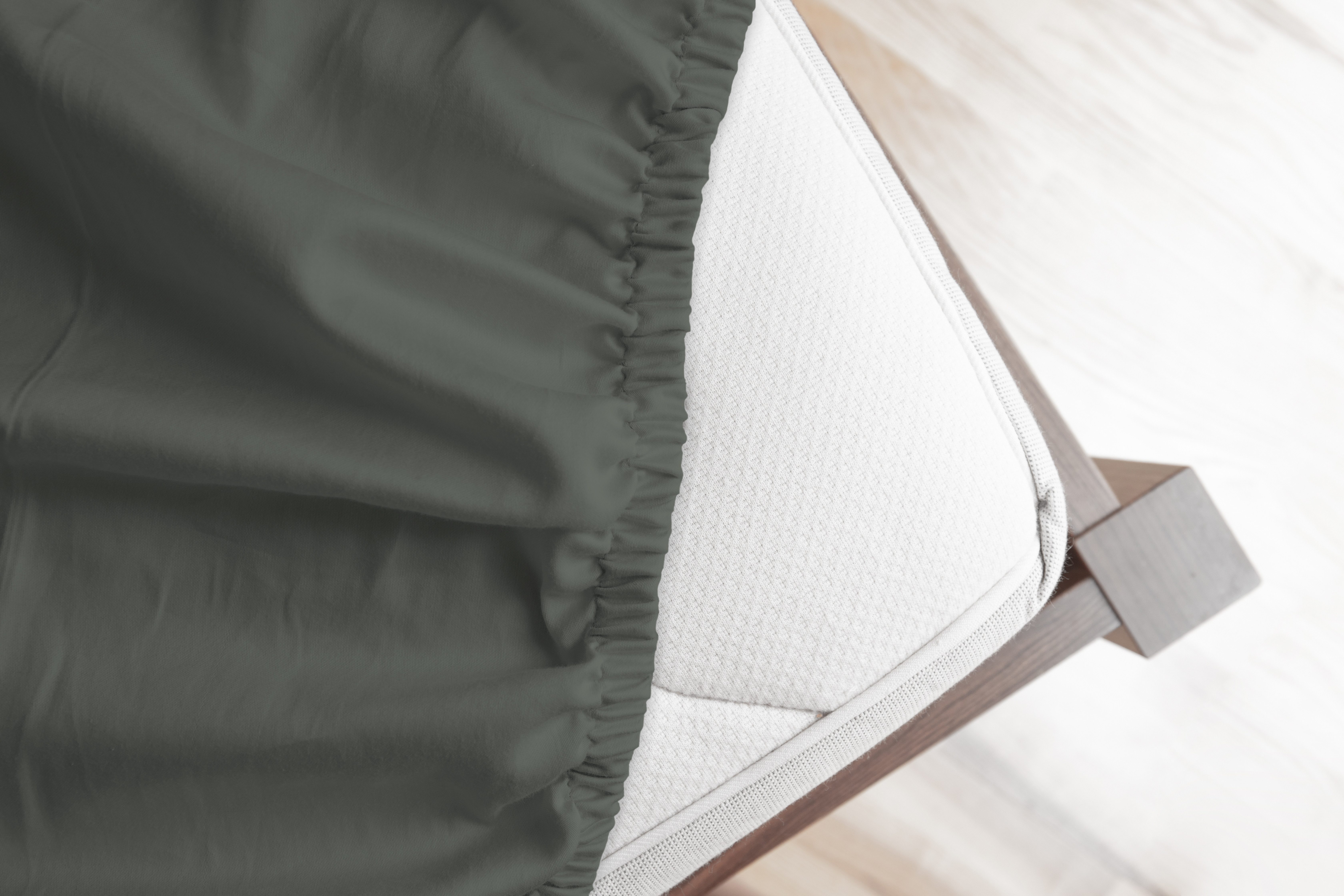 good morning Spannbettlaken Flanell, Flanell, Gummizug: rundum, (1 Stück), günstig online kaufen