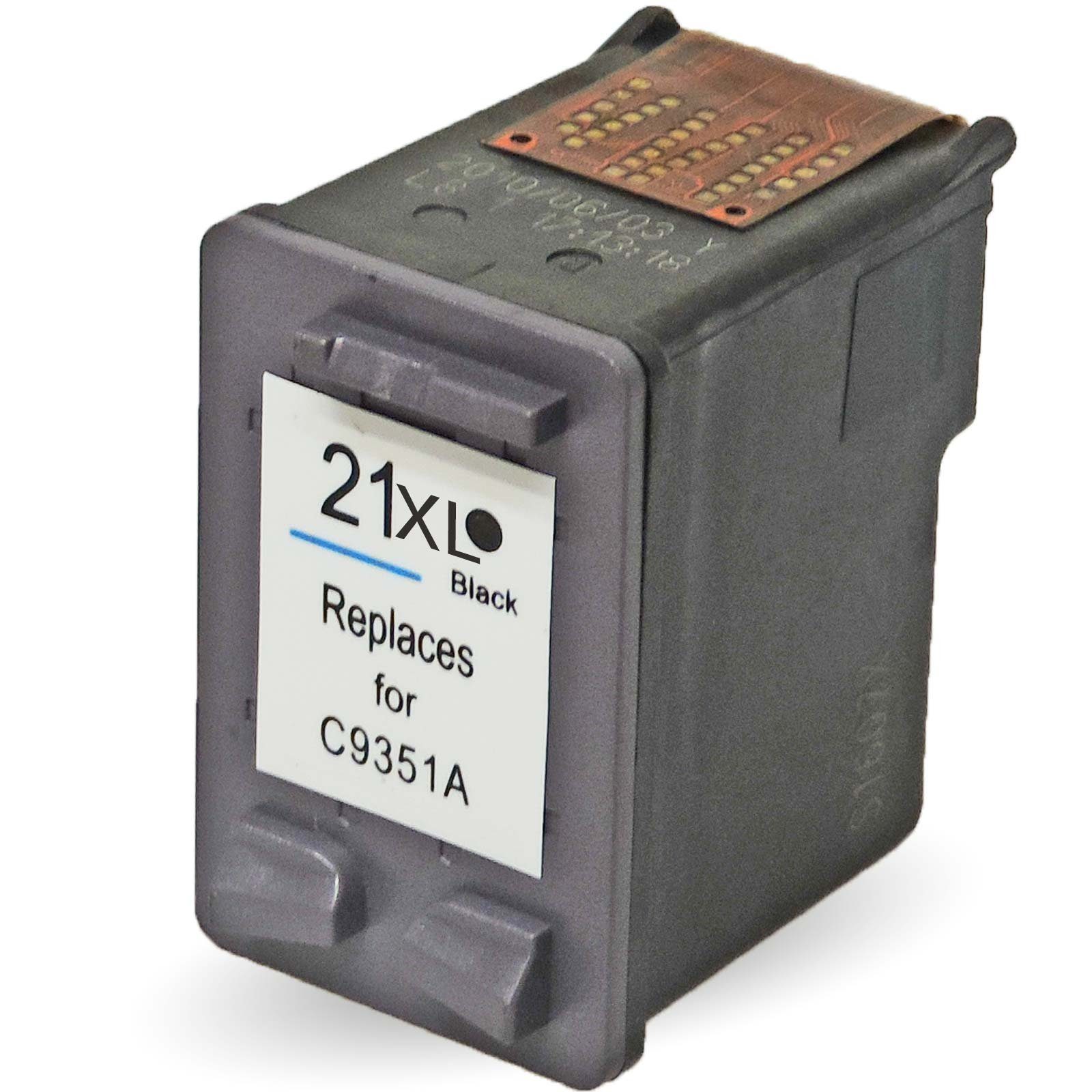 Tonerkartusche Kompatibel HP 21XL, C9351AE Schwarz, (Einzelpatrone), 3180