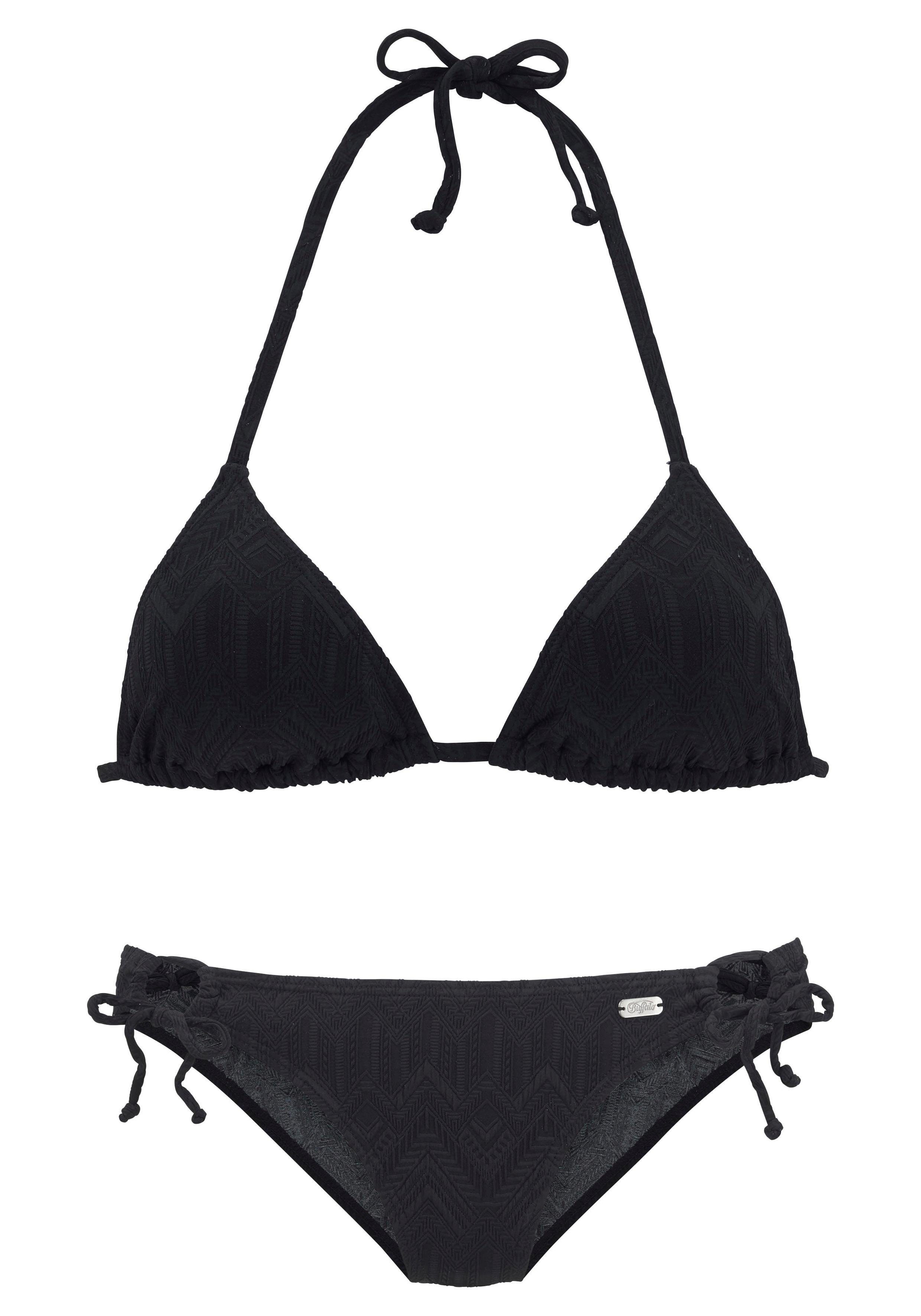 Buffalo Triangel-Bikini Romance mit modischer Struktur günstig online kaufen