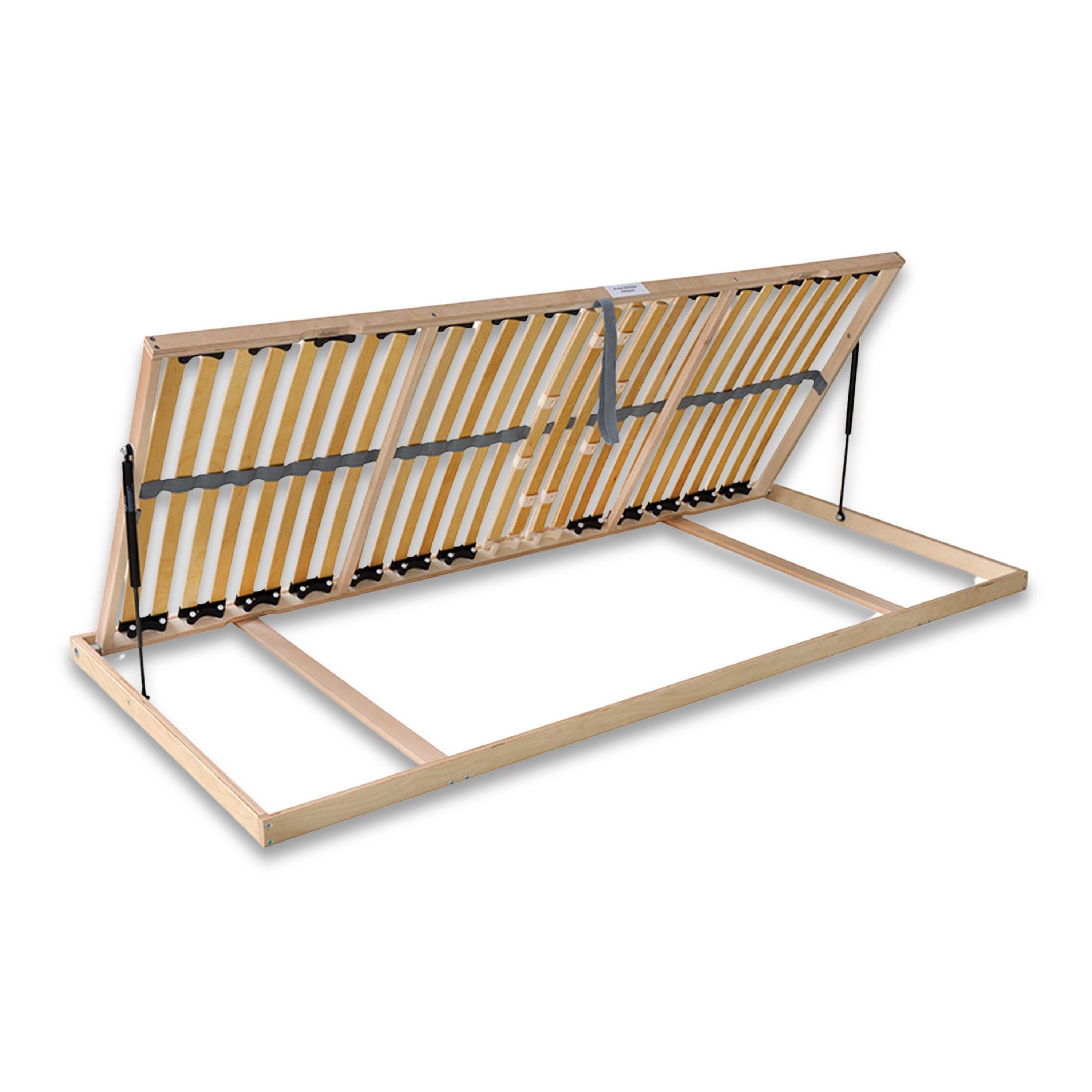 Lattenrost Lattenrost mit Bettkastenfunktion, Öffnung Vorn, Links oder Rechts, Betten-ABC, Kopfteil Öffnung nach Links, Fußteil Öffnung nach Links, Optimale Anpassung an den Körper, besondere Langlebigkeit, stabil