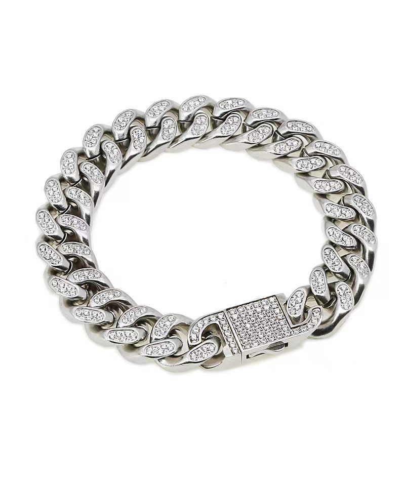 Karisma Schmuck Armband Edelstahl Hip Hop/Iced günstig online kaufen