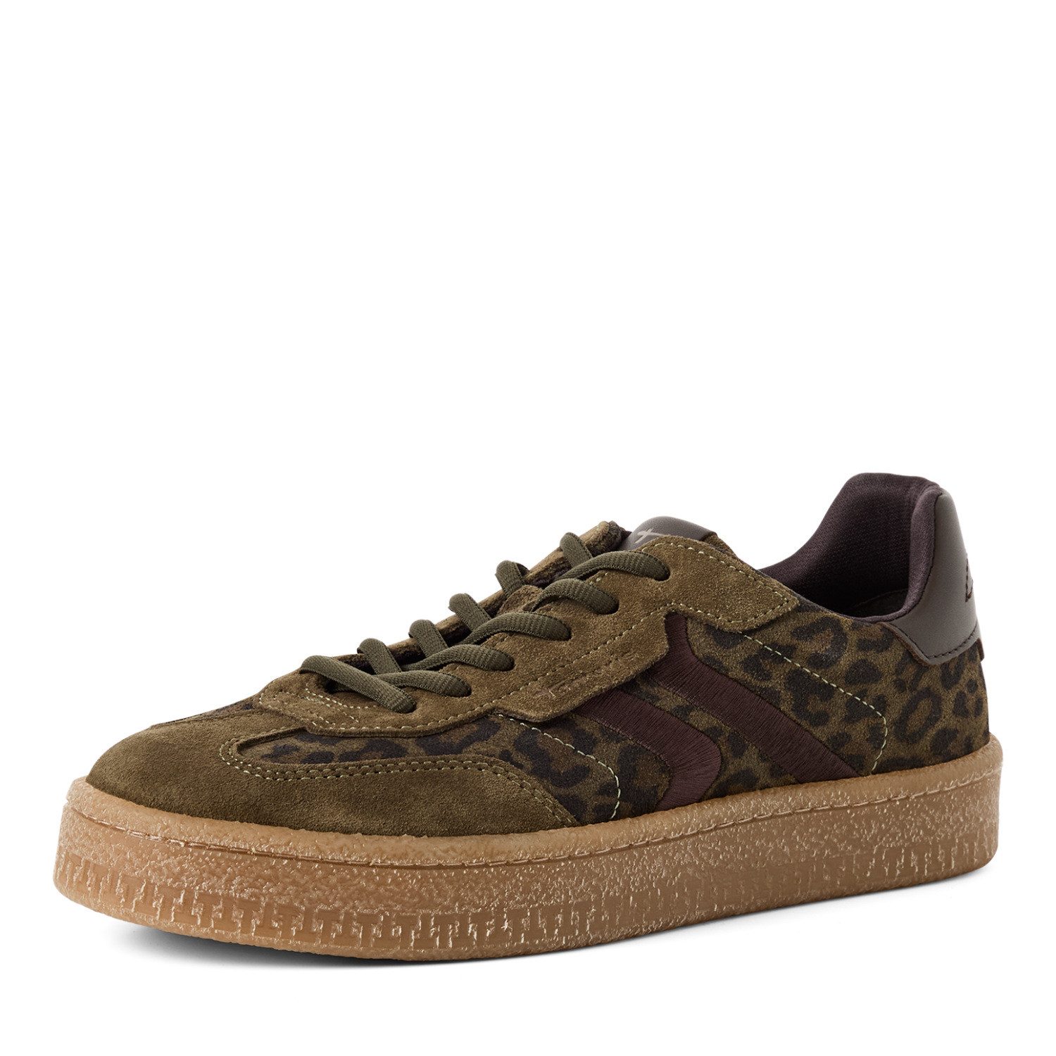 Tamaris Plateausneaker Freizeitschuh, Halbschuh, Schnürschuh im Retro-Look