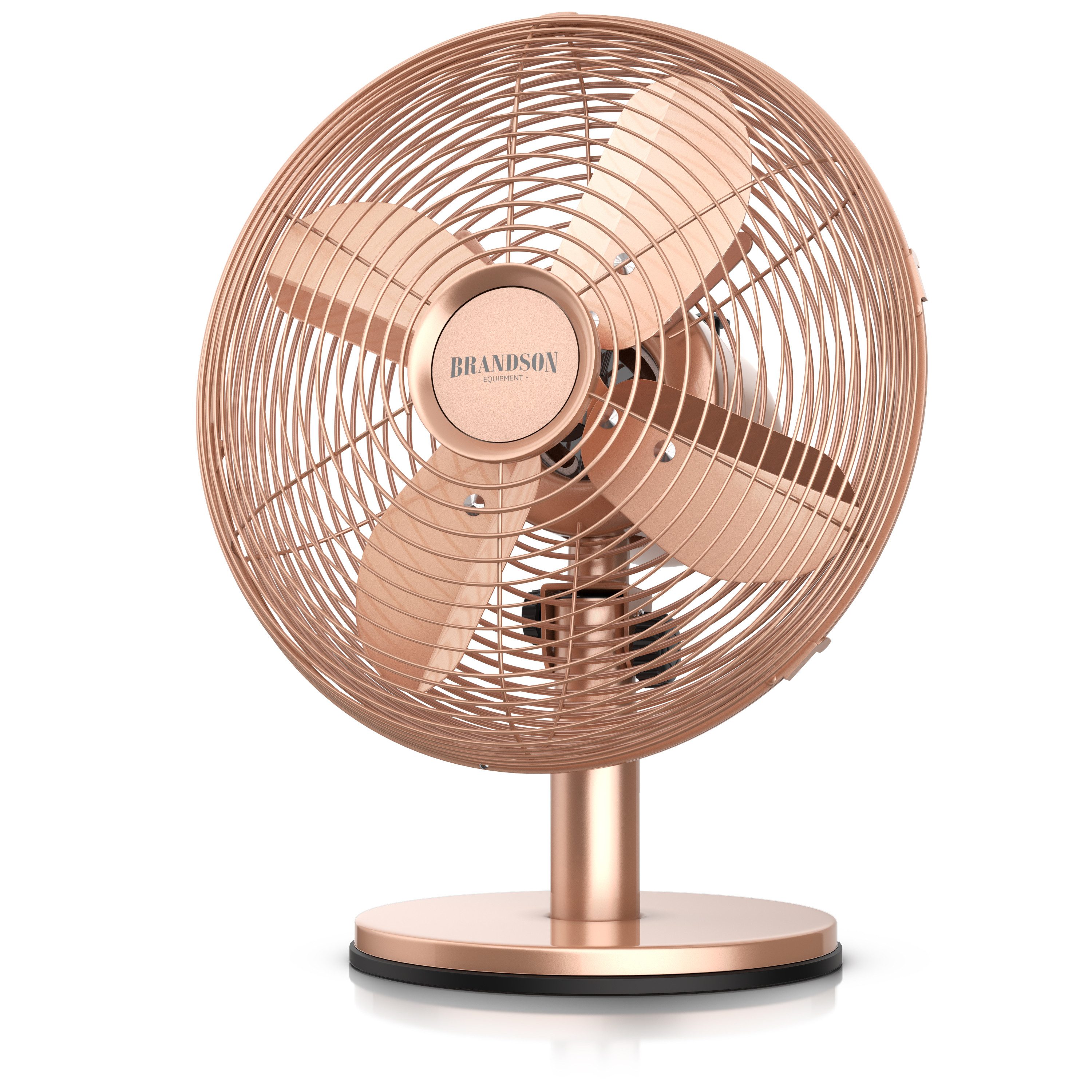 Brandson Tischventilator Retro Design, Oszillation, Neigungswinkel günstig online kaufen
