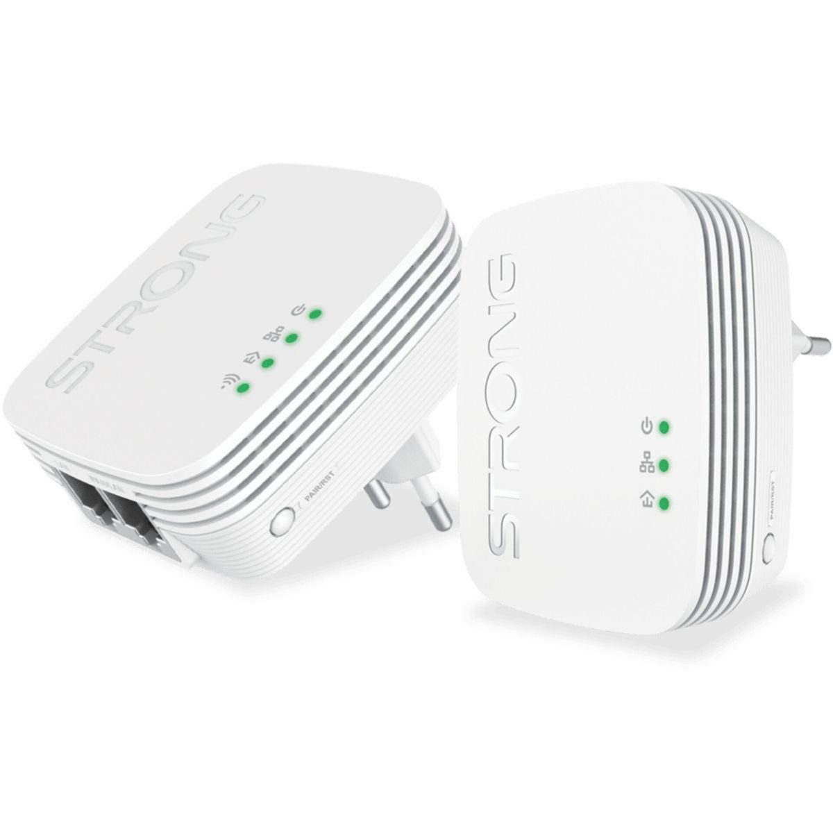 Strong POWERLINE WiFi 600 Duo Kit Mini Netzwerk-Adapter