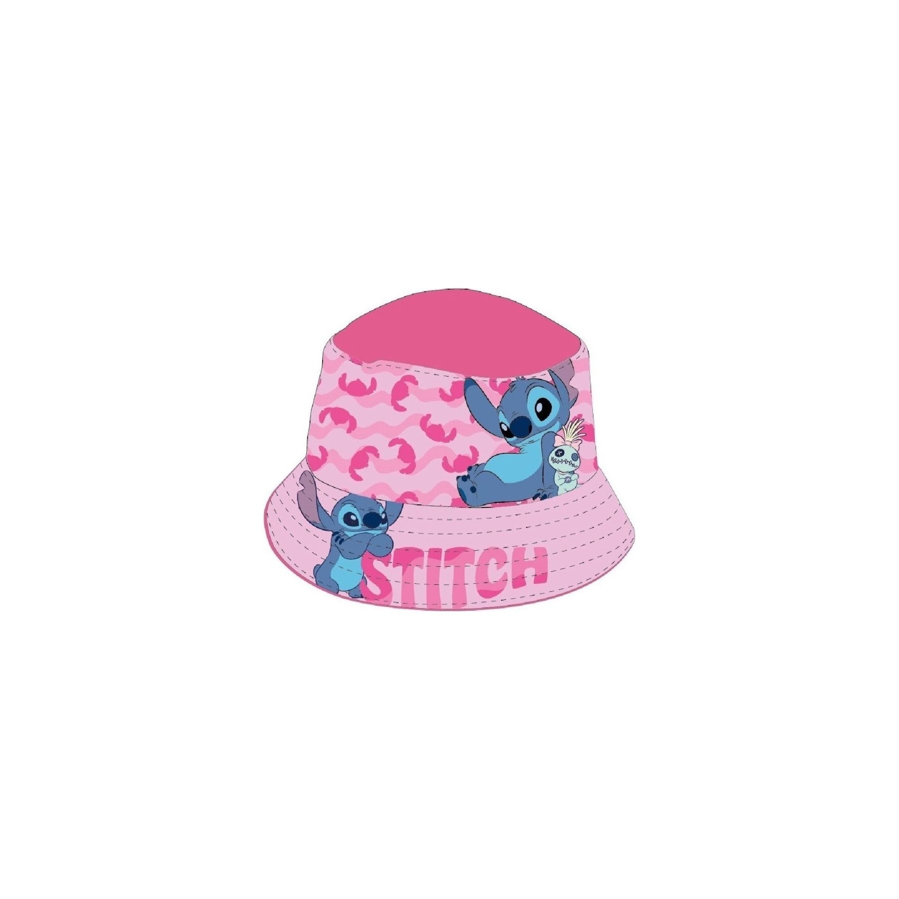 Lilo & Stitch Fischerhut Disney Lilo & Stitch Fischerhut für Kinder Cooler Sonnenschutz