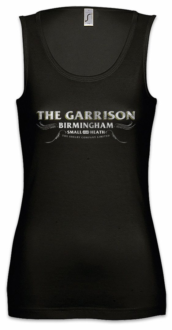 Tanktop The Garrison Ärmelloses Damen T-Shirt Peaky Birmingham Pub Restaurant