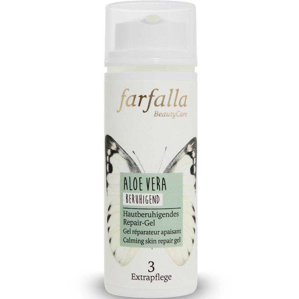 Farfalla Essentials AG After Sun Aloe Vera Hautberuhigendes Repair-Gel beruhigend, 50 ml