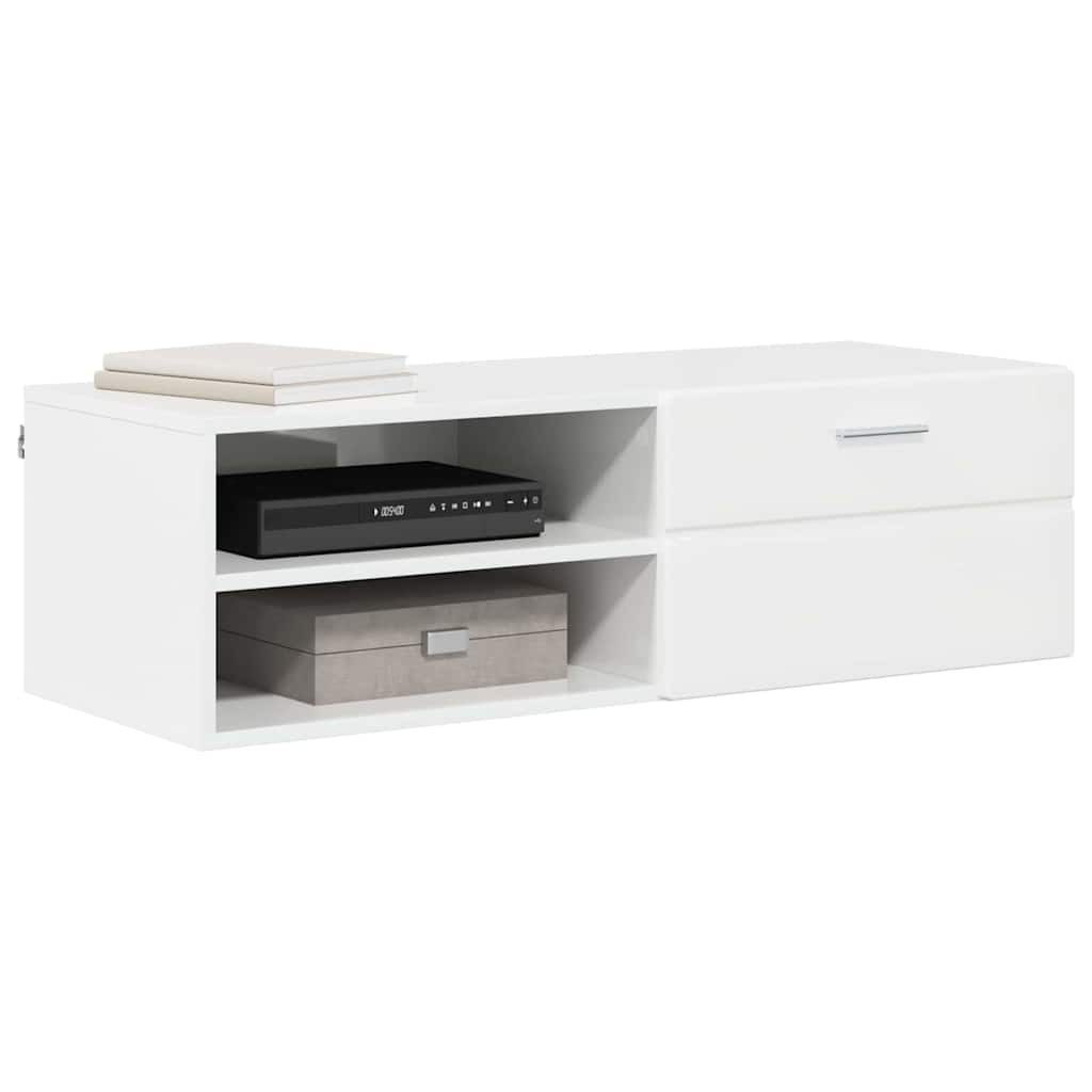 vidaXL Wohnzimmer-Set TV-Schränk mit Regal Betongrau günstig online kaufen