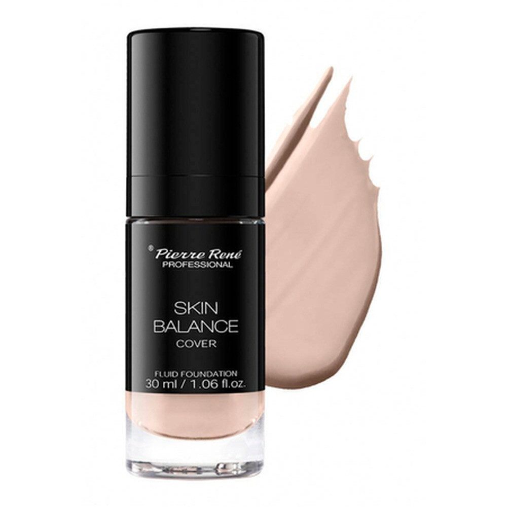 Pierre Rene Foundation Haut Balance Cover Fluid Foundation Waterproof