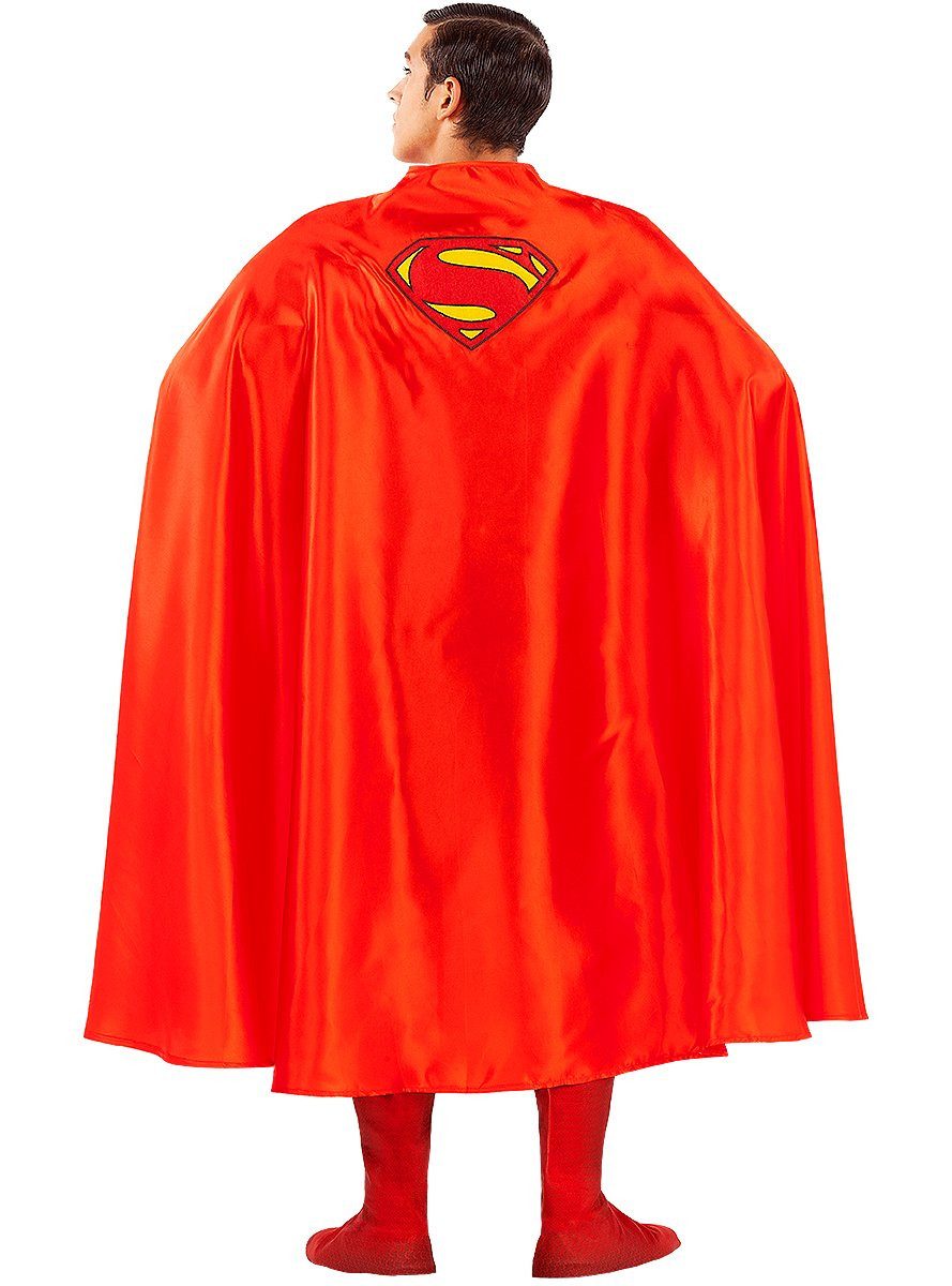 Funidelia Umhang Superman Classic Umhang - Fasching Karnevalskostüm, Nicht alle Superhelden tragen Cape - aber der hier auf jeden Fall!