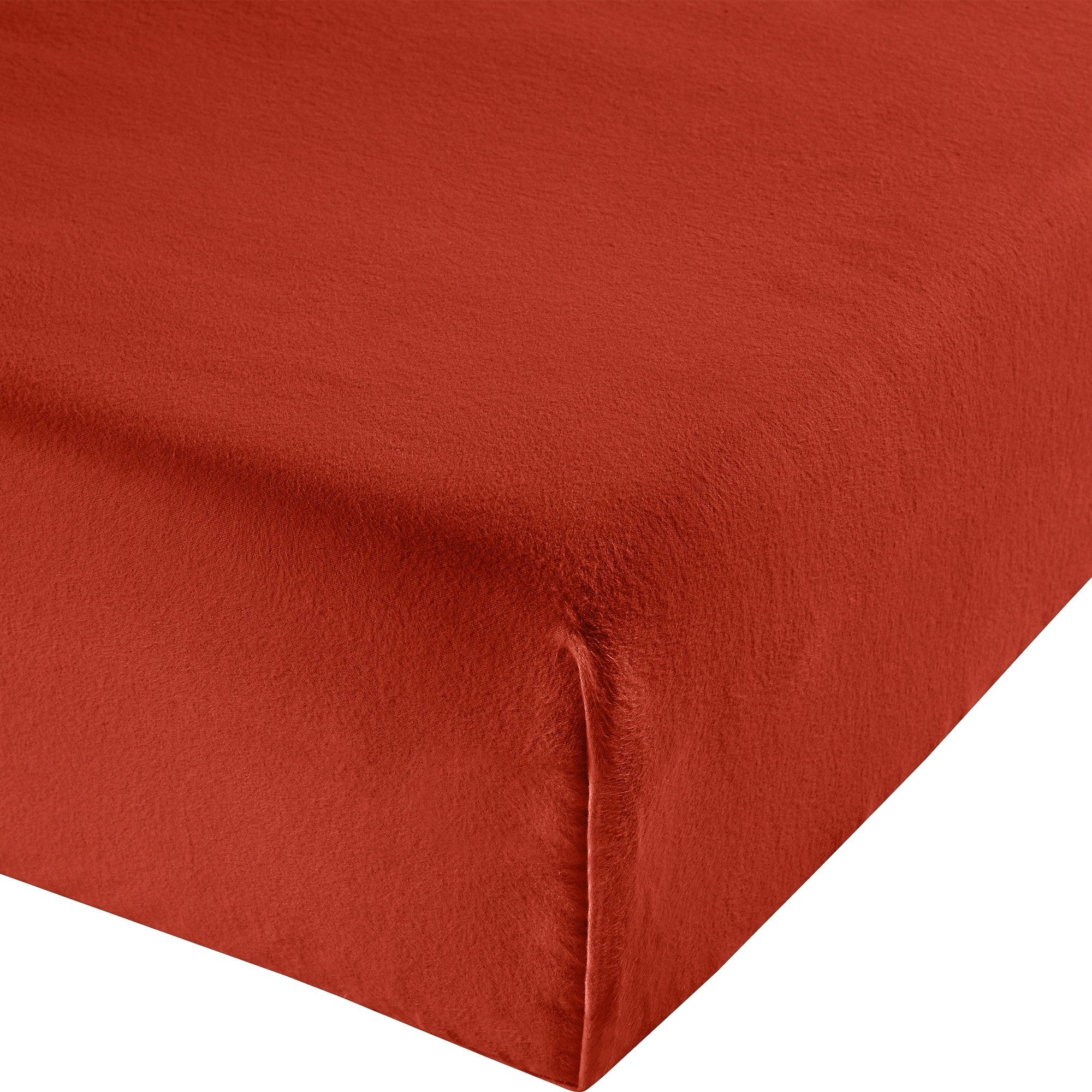 Erwin Müller Bettlaken Bettlaken "Erlangen", Biber, (1 Stück), Uni